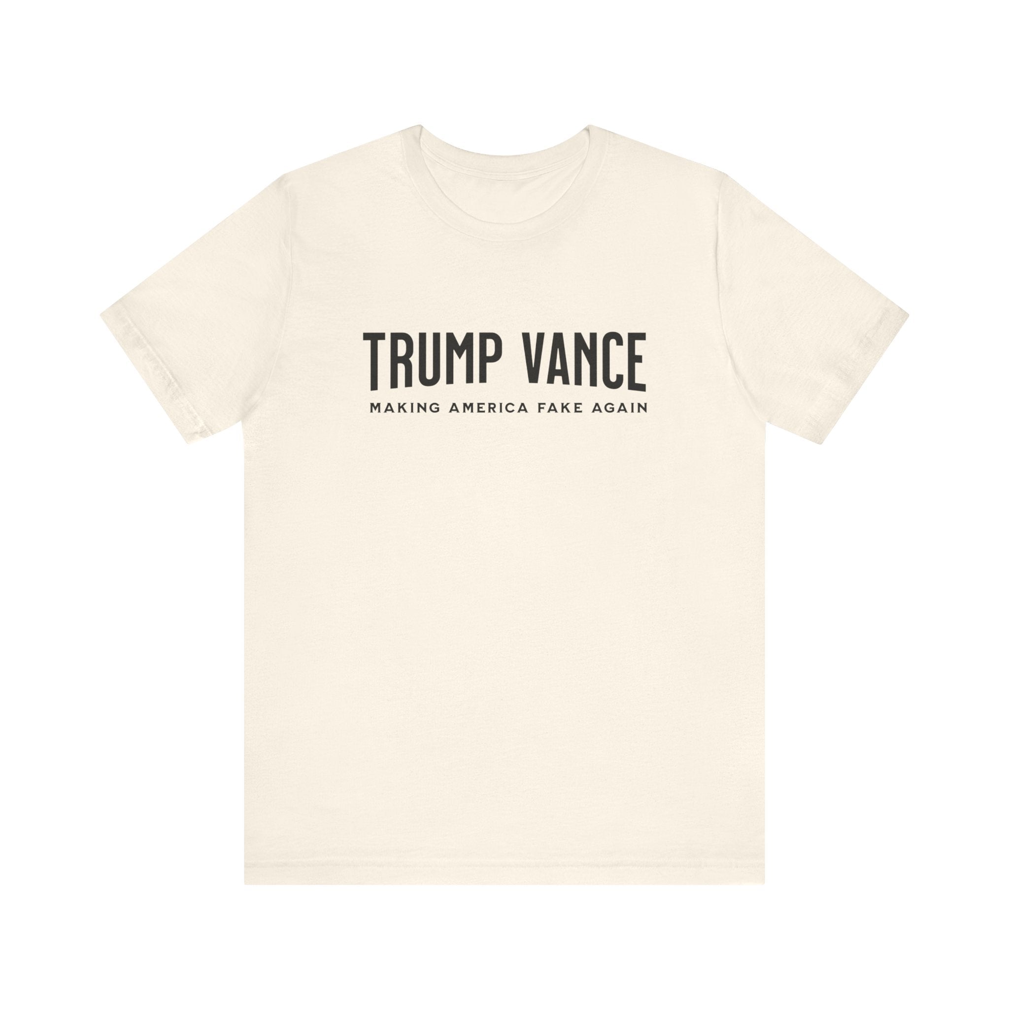 Trump Vance 2024 Make America Fake Again Election T-Shirt