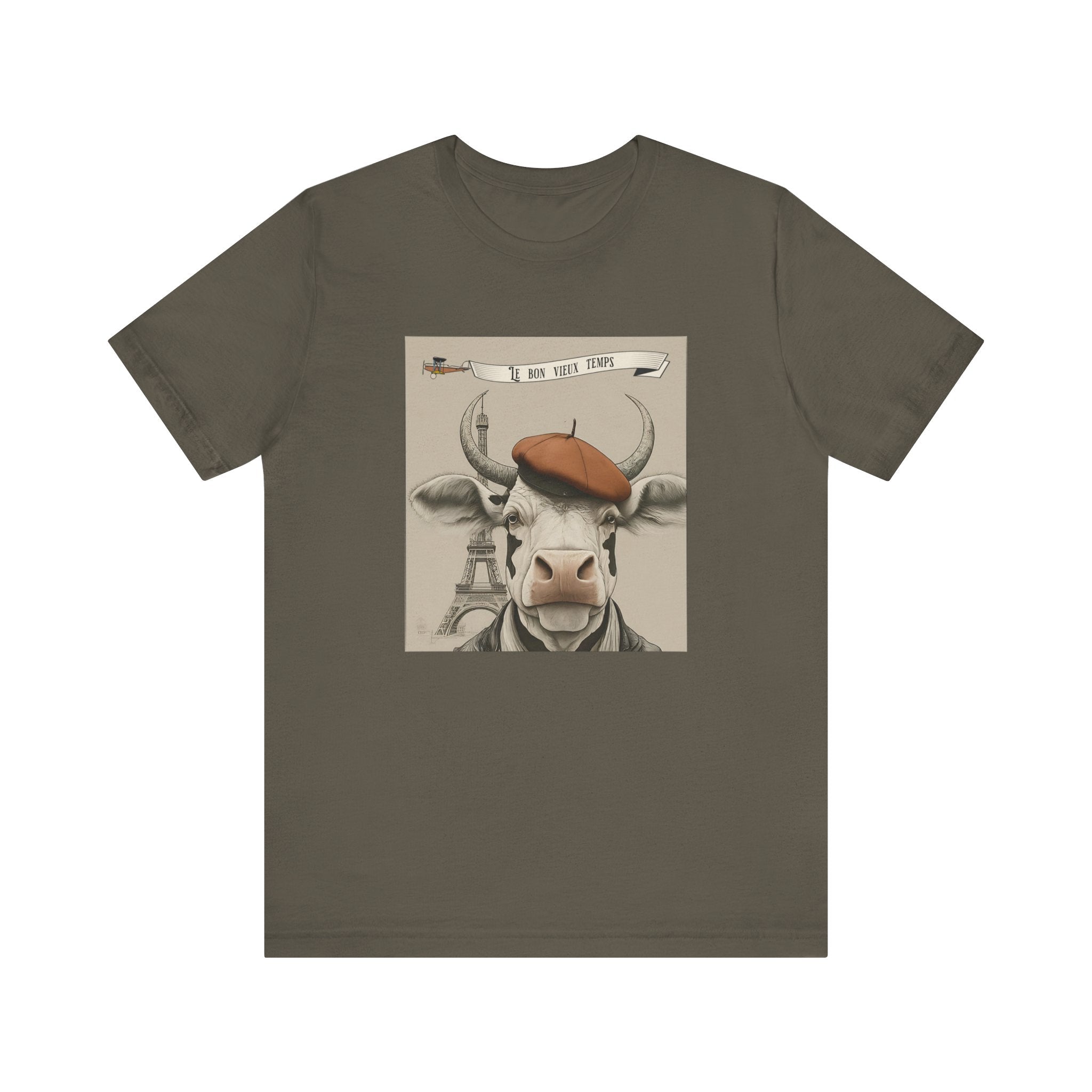 Le Bon Vieux Temps - French Cow T-Shirt