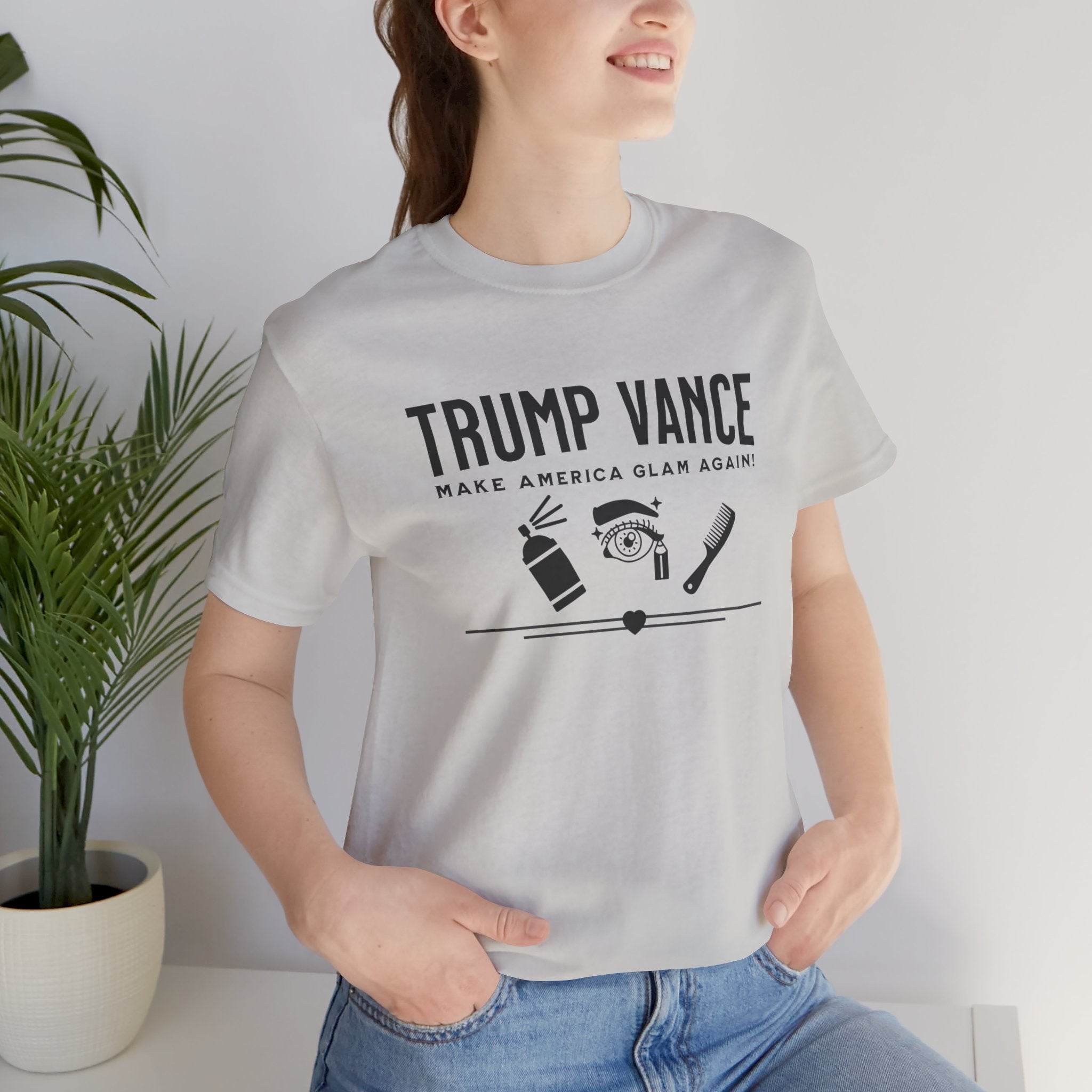 Trump Vance 2024 Glam Election T-Shirt