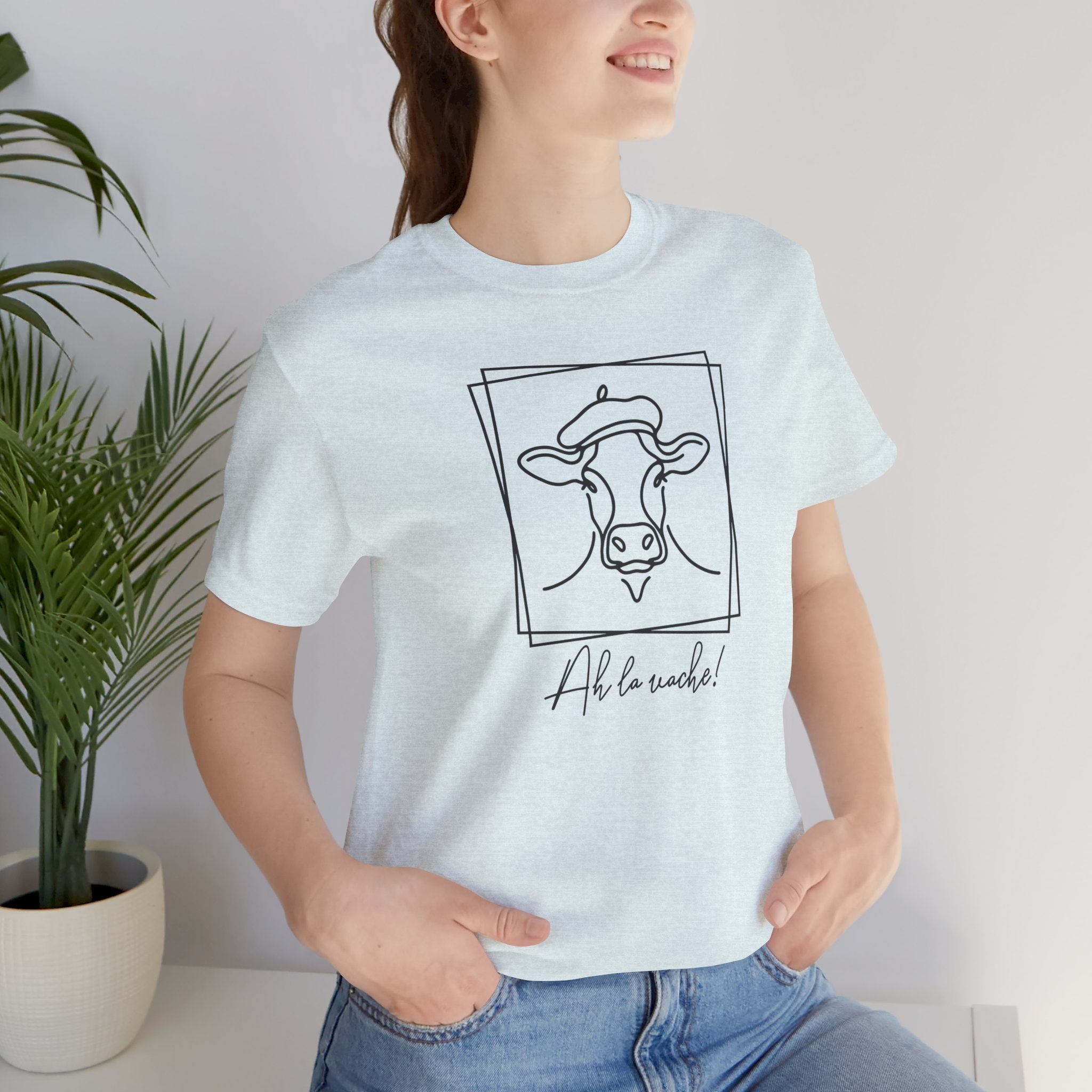 Ah la vache! French Cow T-Shirt