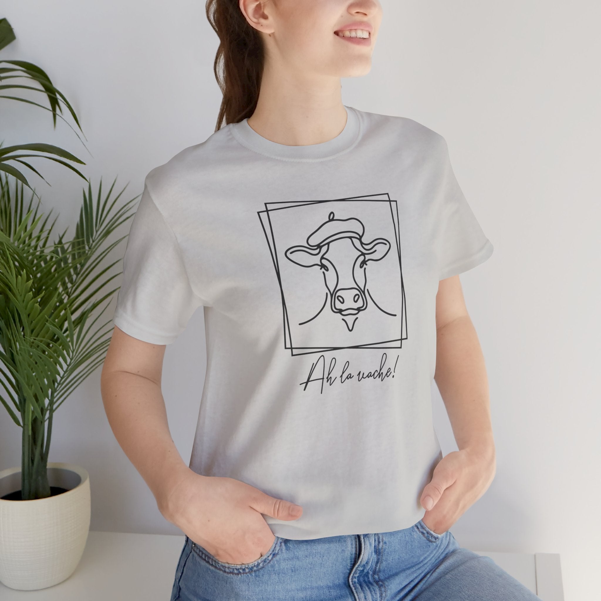 Ah la vache! French Cow T-Shirt