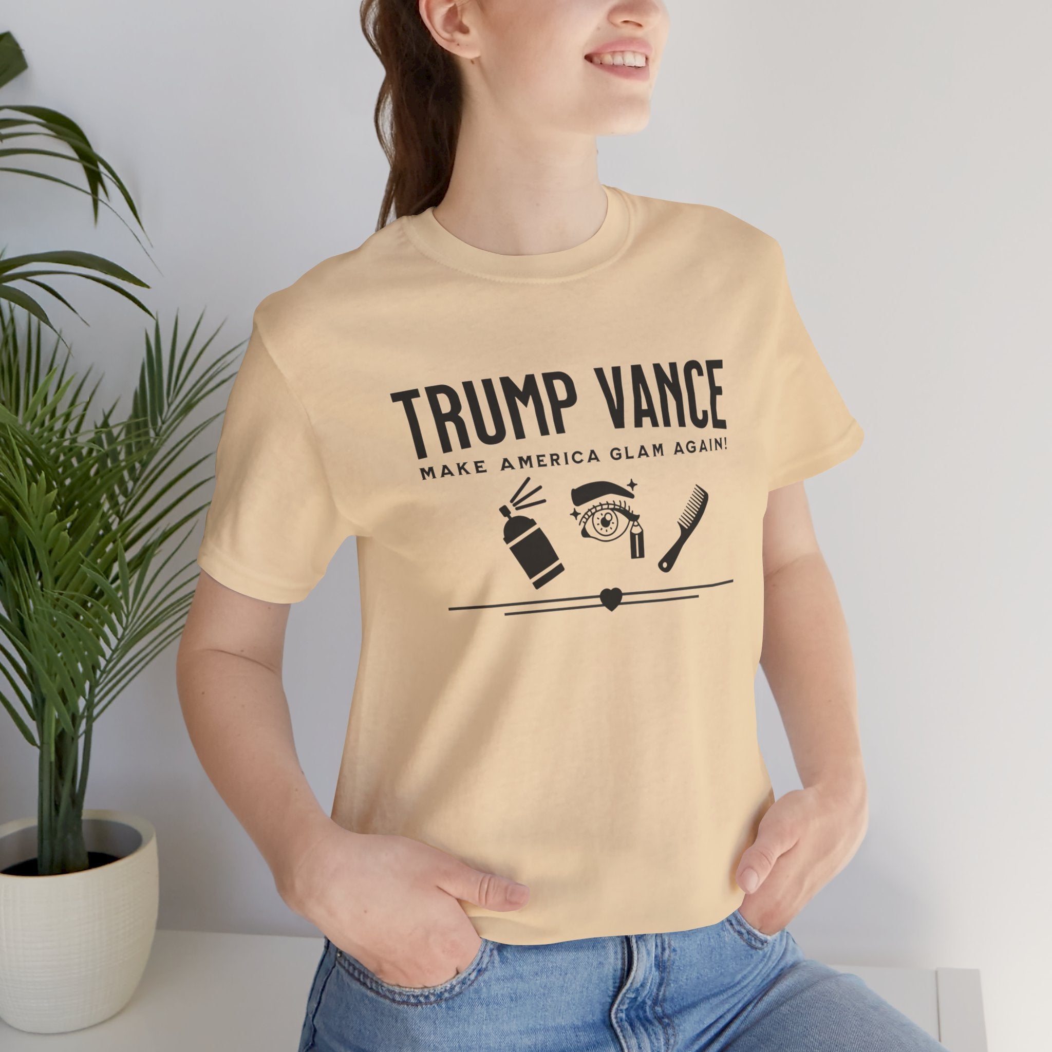 Trump Vance 2024 Glam Election T-Shirt