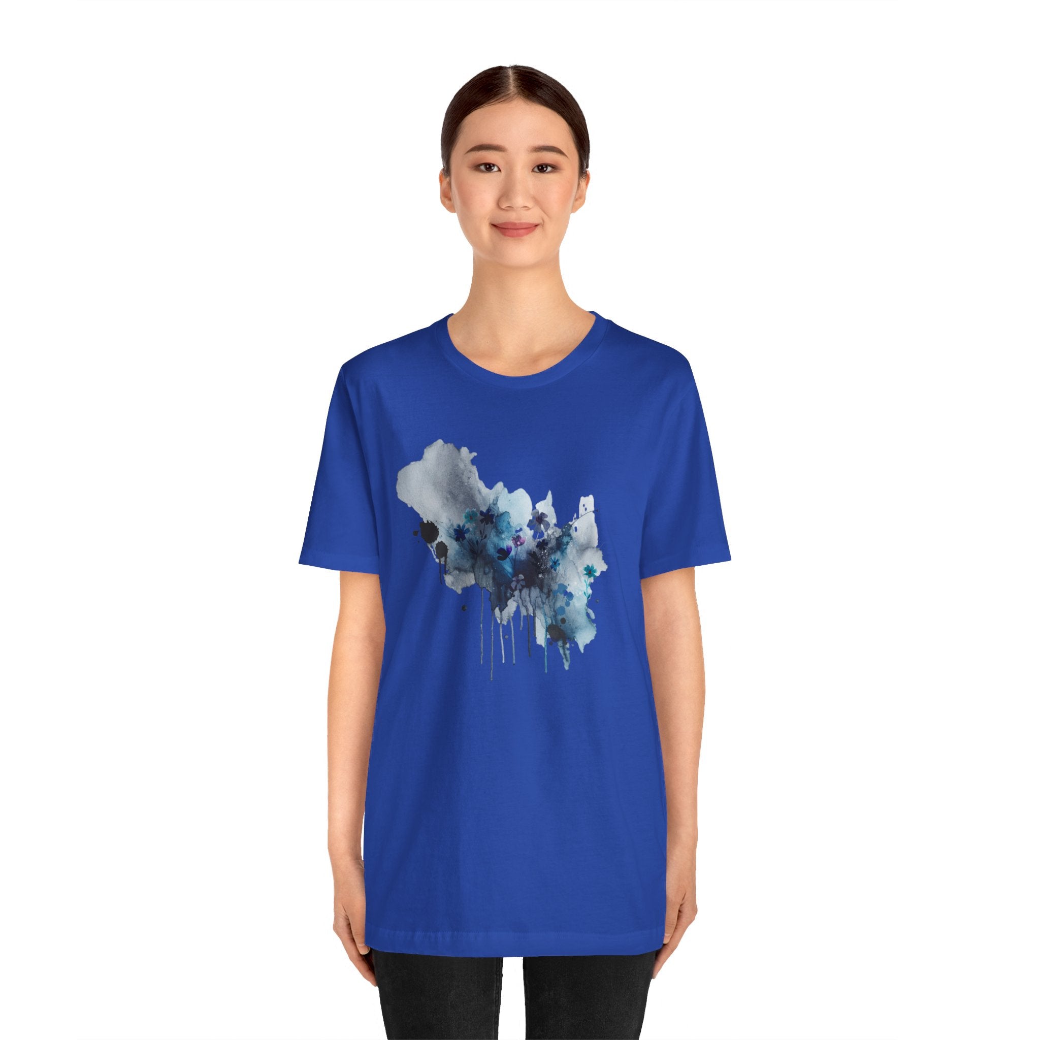 Abstract Watercolor Drops Unisex T-Shirt