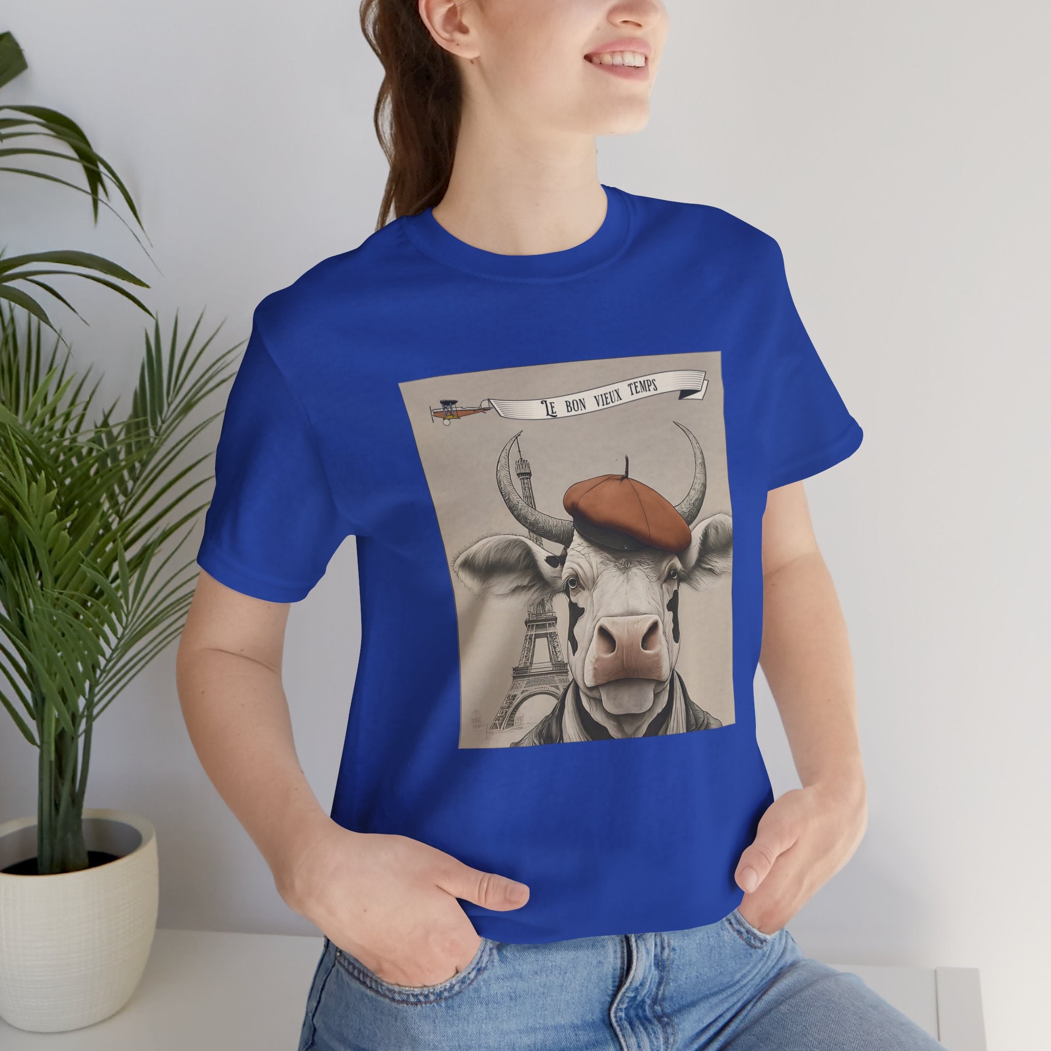 Le Bon Vieux Temps - French Cow T-Shirt