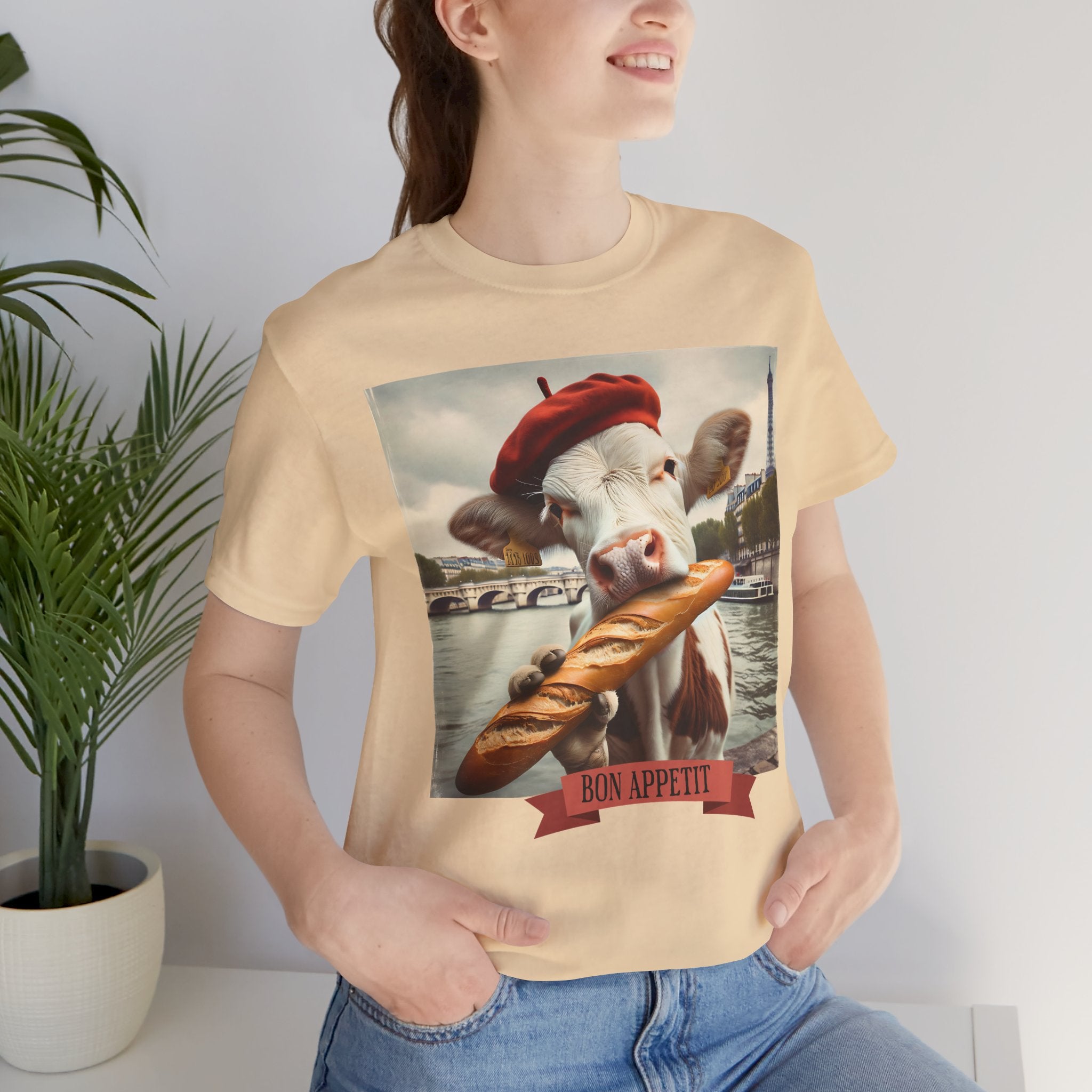 Bon Appetit - French Cow T-Shirt