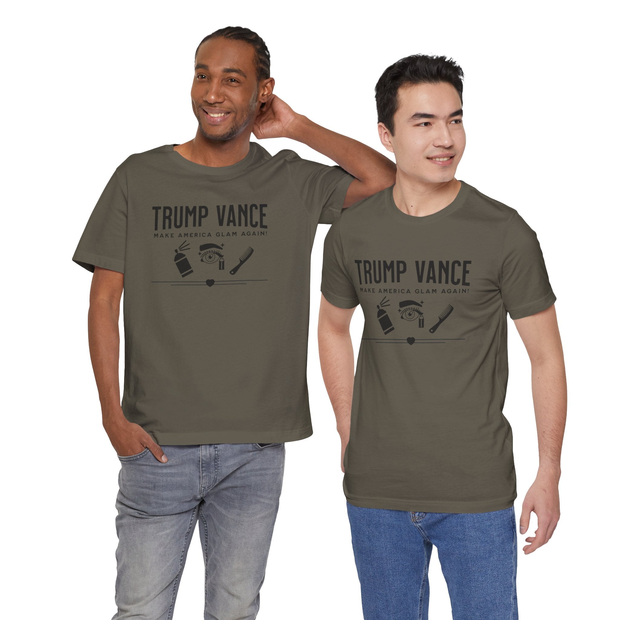 Trump Vance 2024 Glam Election T-Shirt