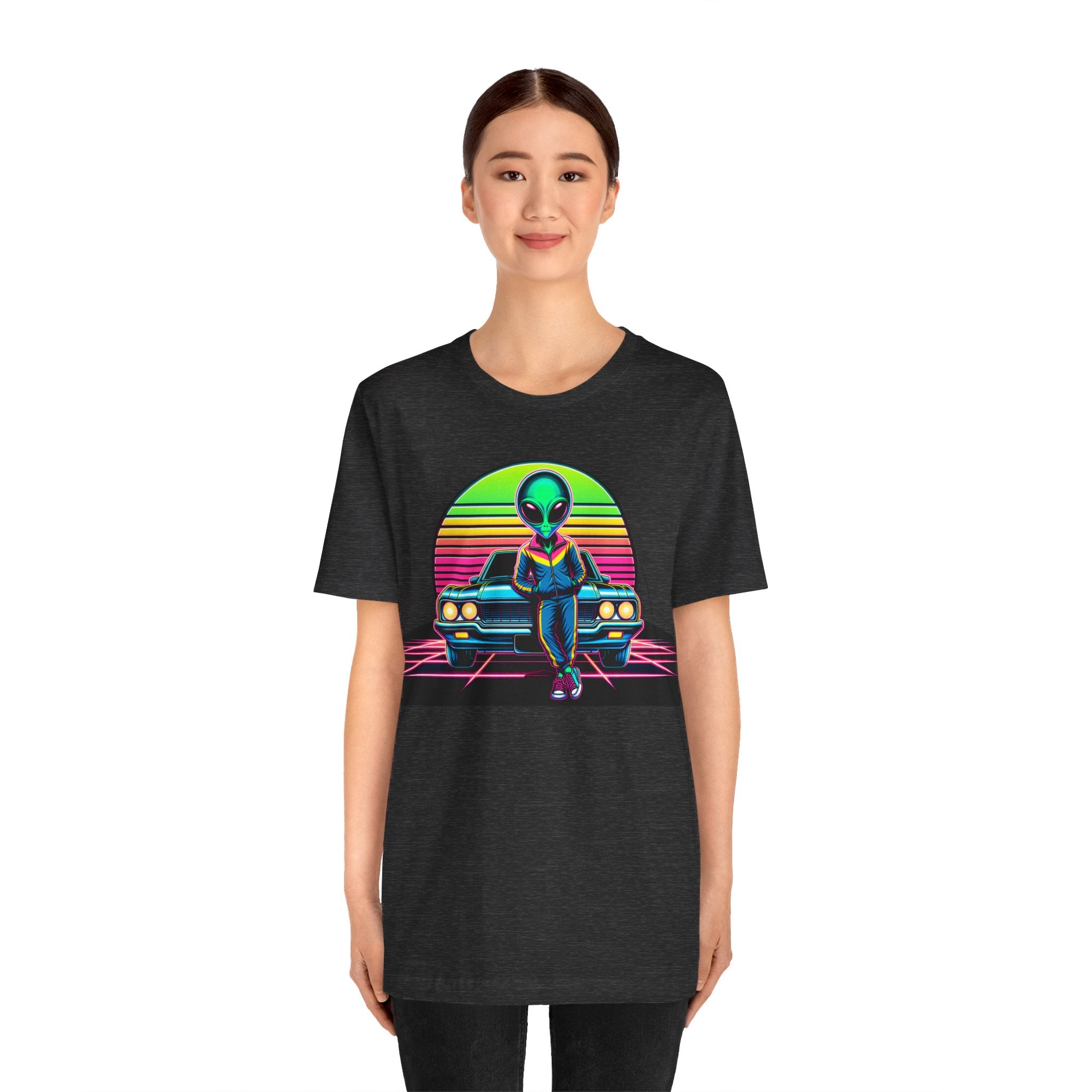 Alien Car Unisex T-Shirt