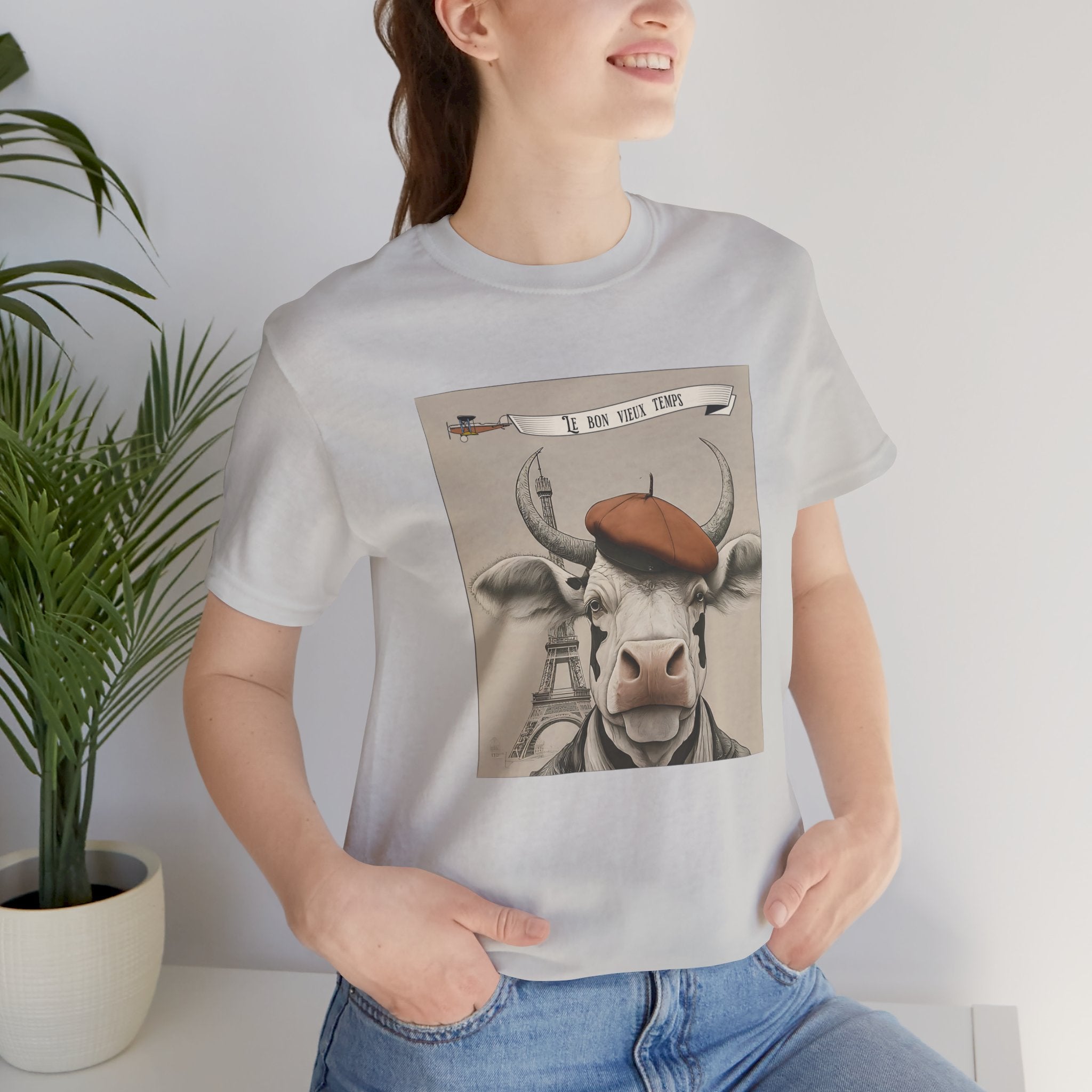 Le Bon Vieux Temps - French Cow T-Shirt