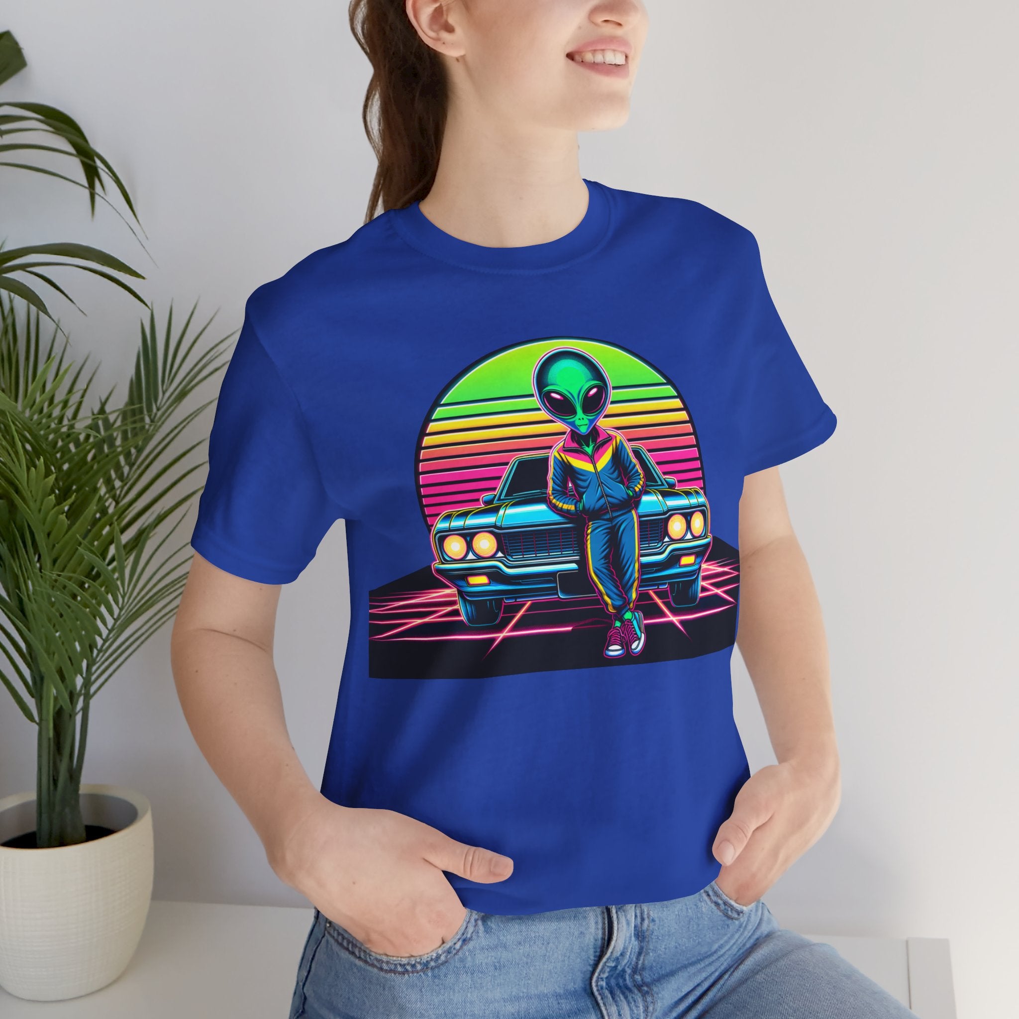 Alien Car Unisex T-Shirt