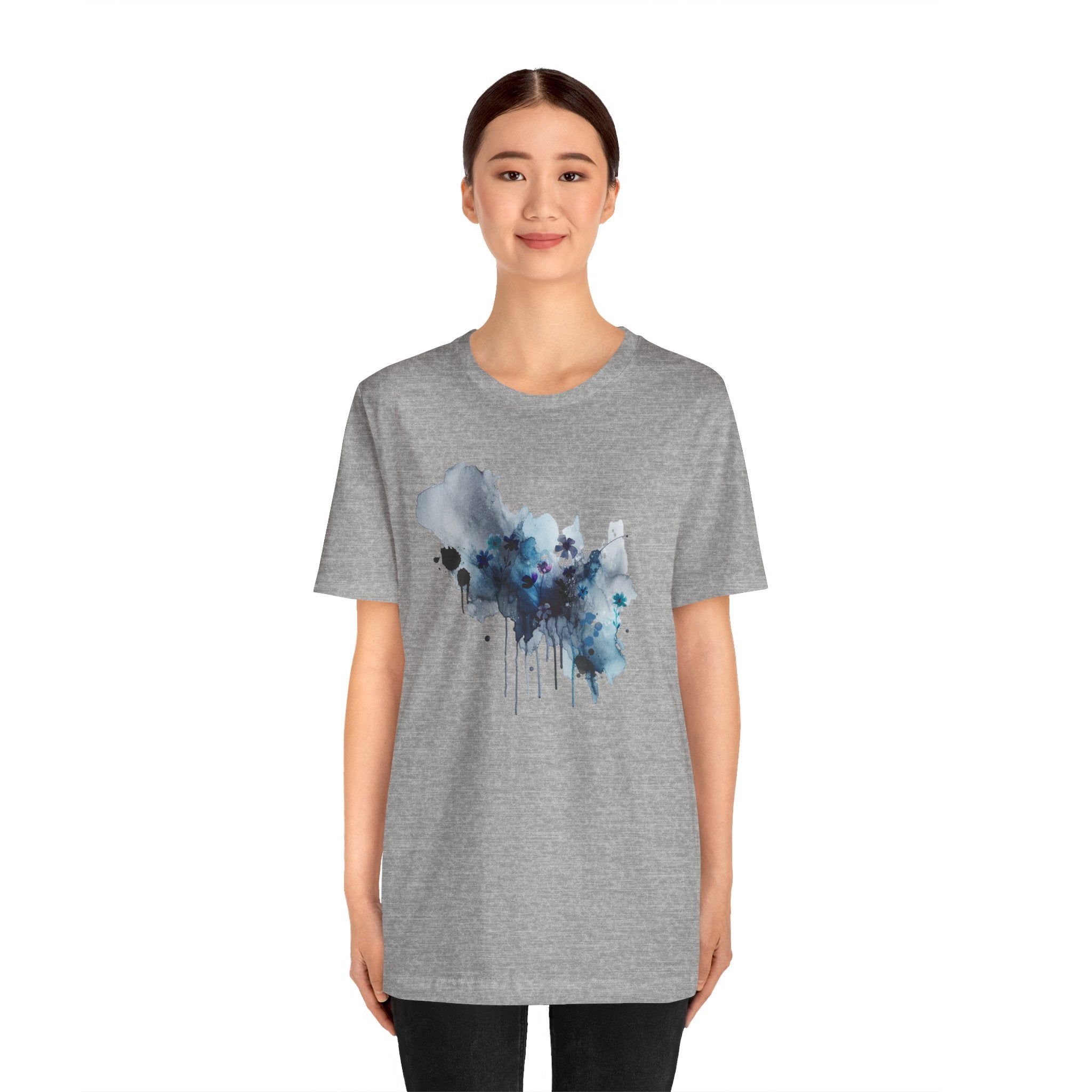 Abstract Watercolor Drops Unisex T-Shirt