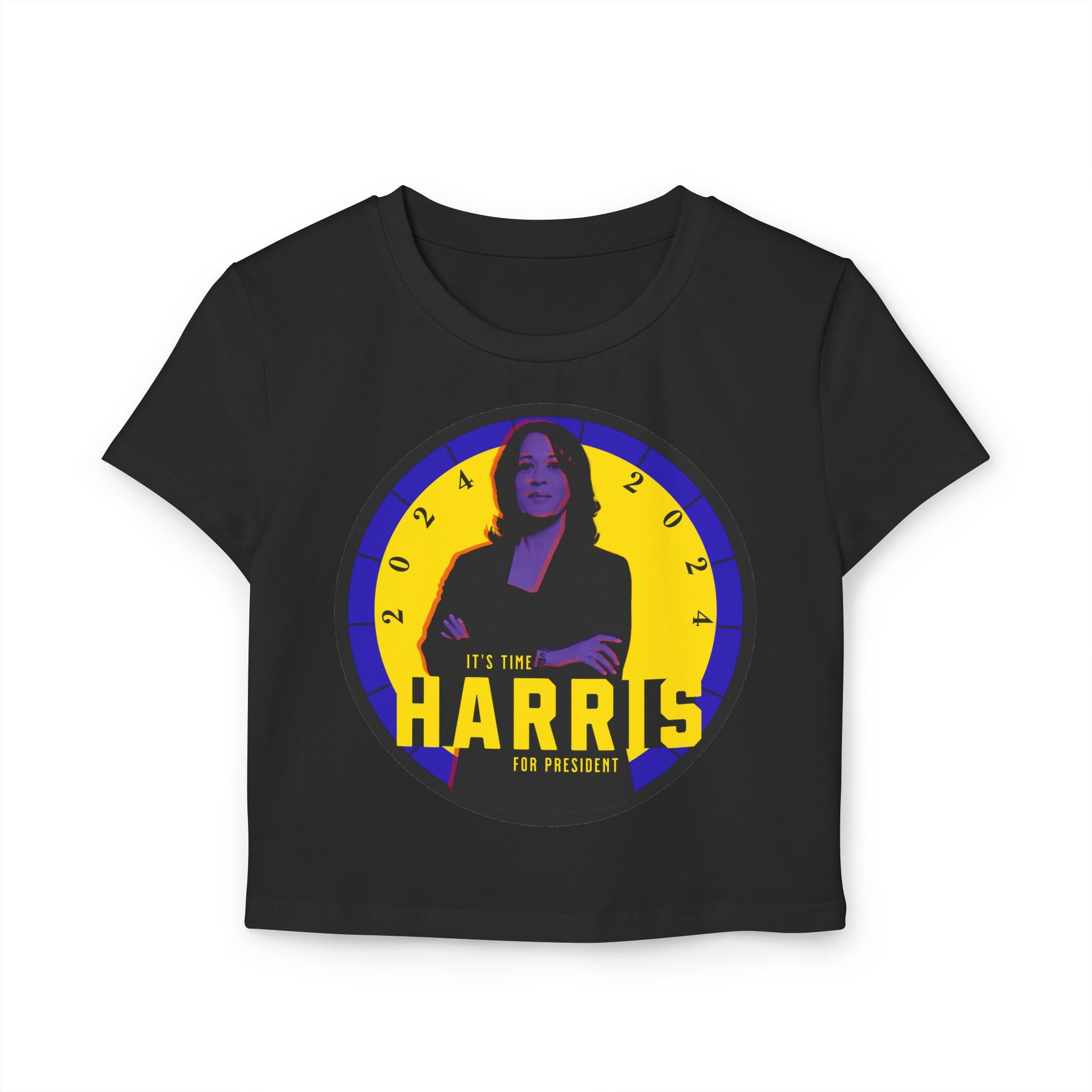 Kamala Harris for President Women's Baby Tee, Watchmen Show, Political T-Shirt