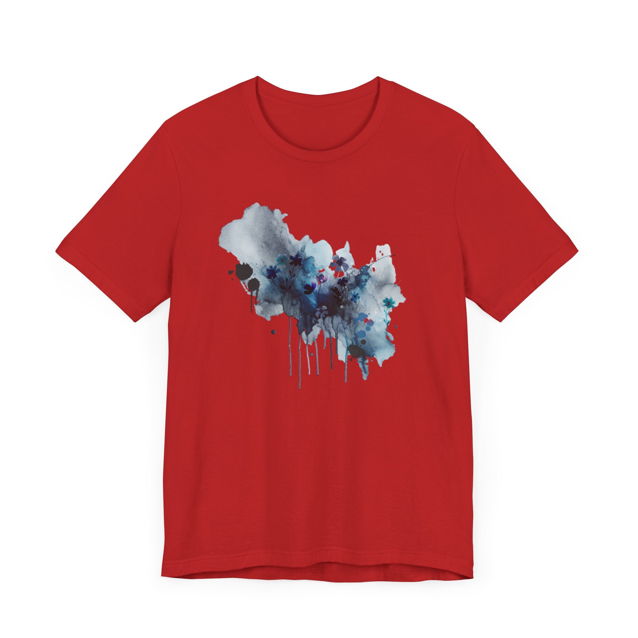 Abstract Watercolor Drops Unisex T-Shirt