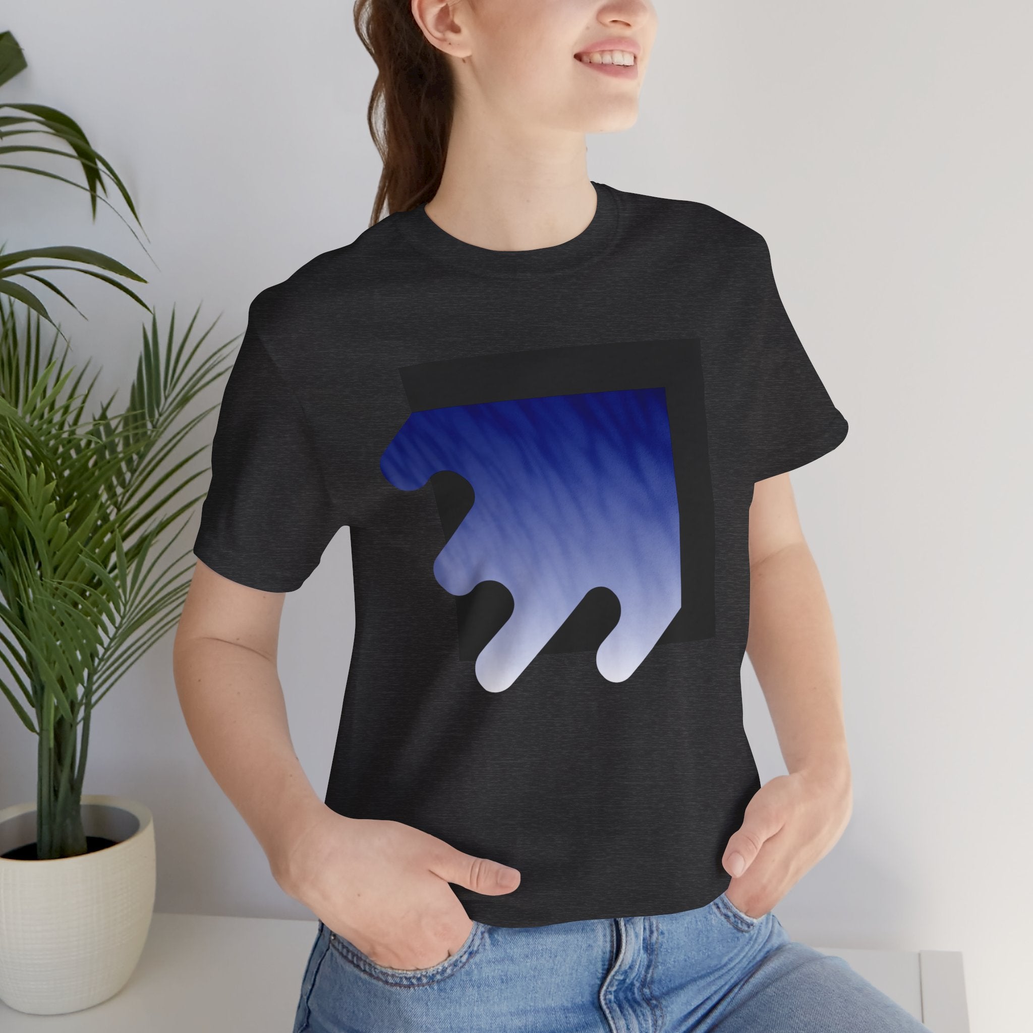 Waterfall Blue Waves Unisex T-Shirt