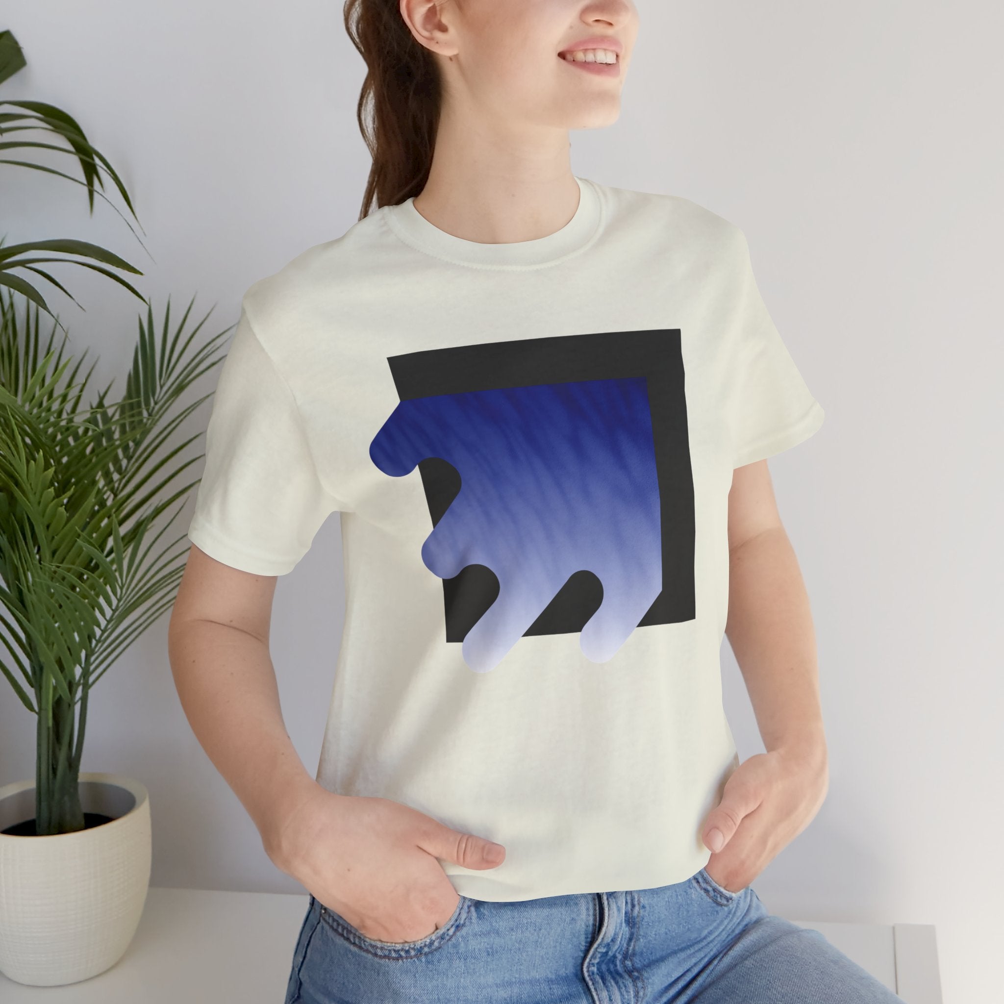 Waterfall Blue Waves Unisex T-Shirt