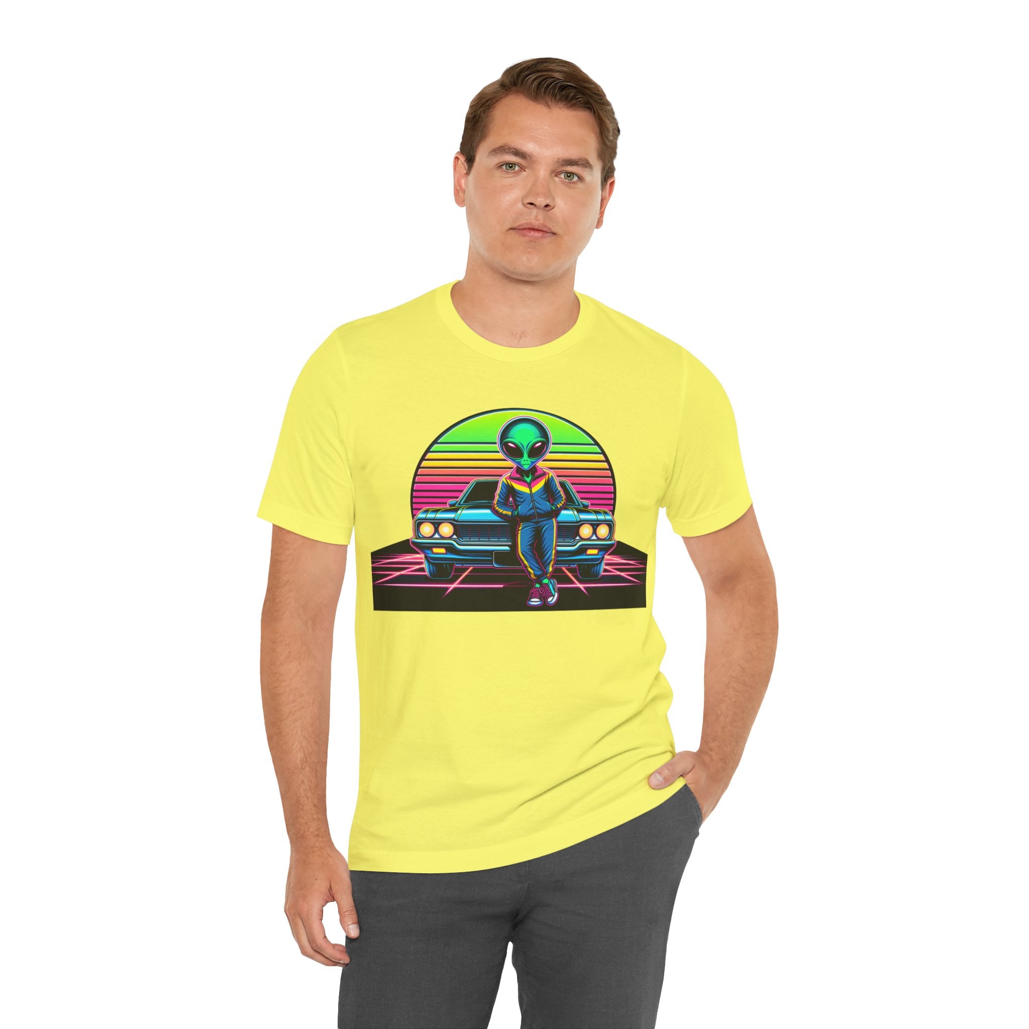 Alien Car Unisex T-Shirt