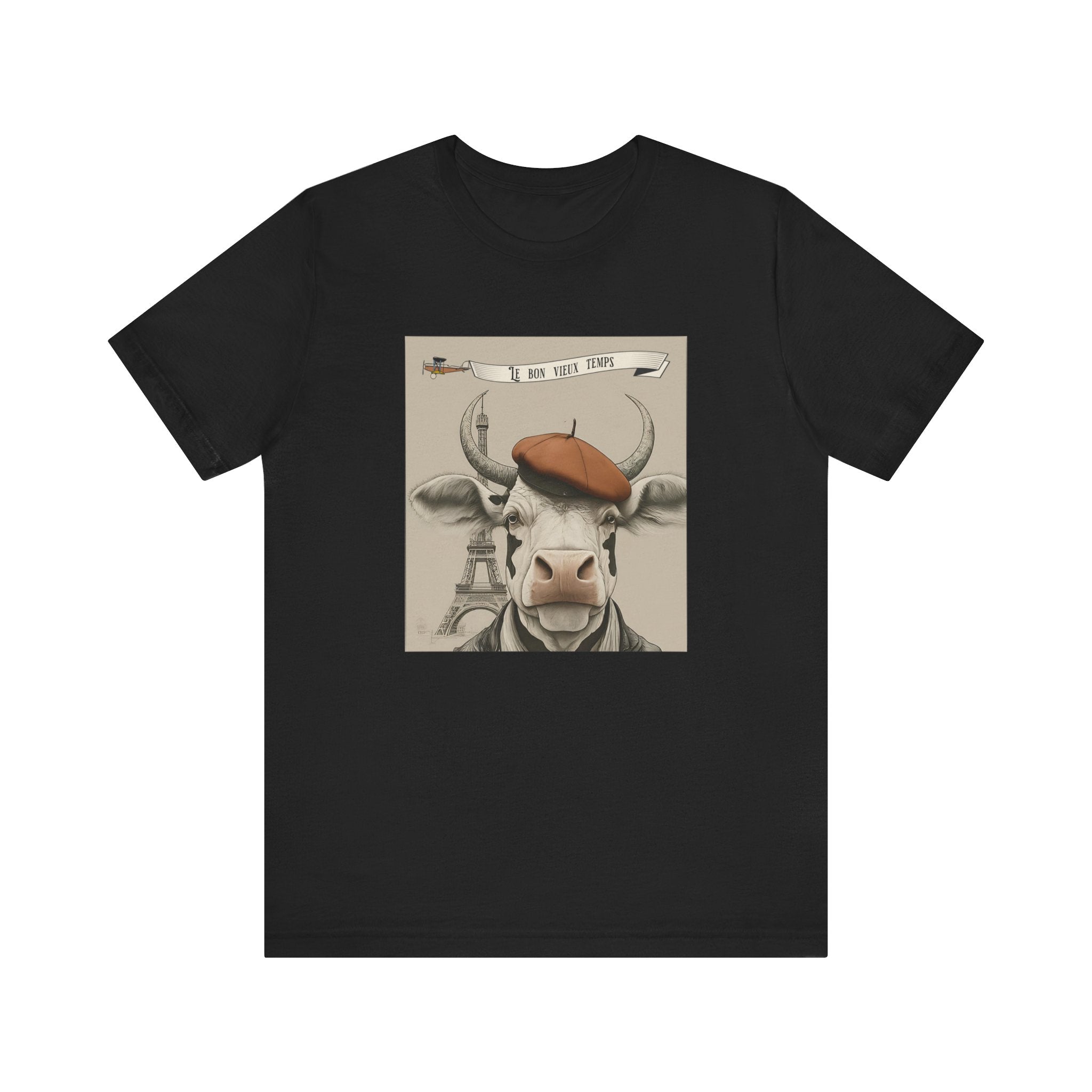 Le Bon Vieux Temps - French Cow T-Shirt