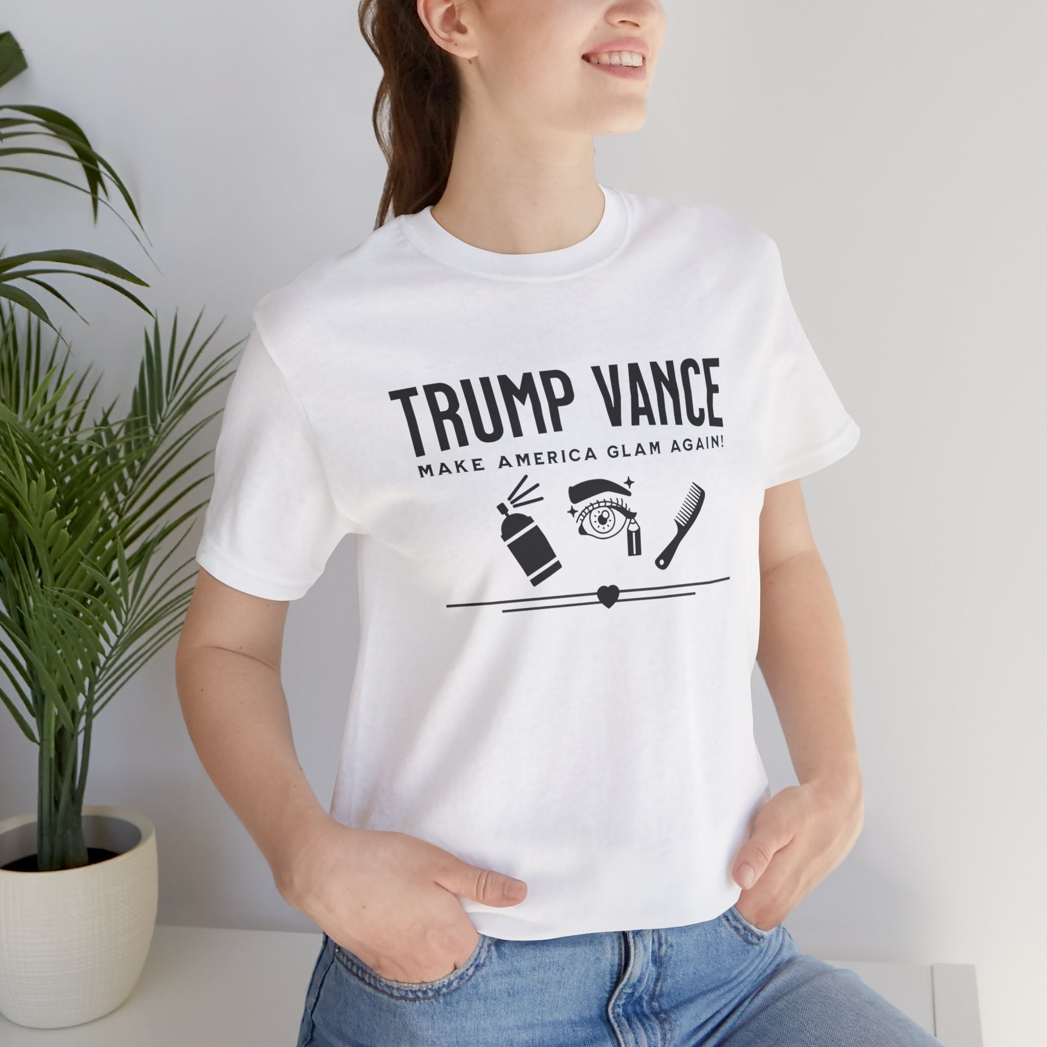 Trump Vance 2024 Glam Election T-Shirt