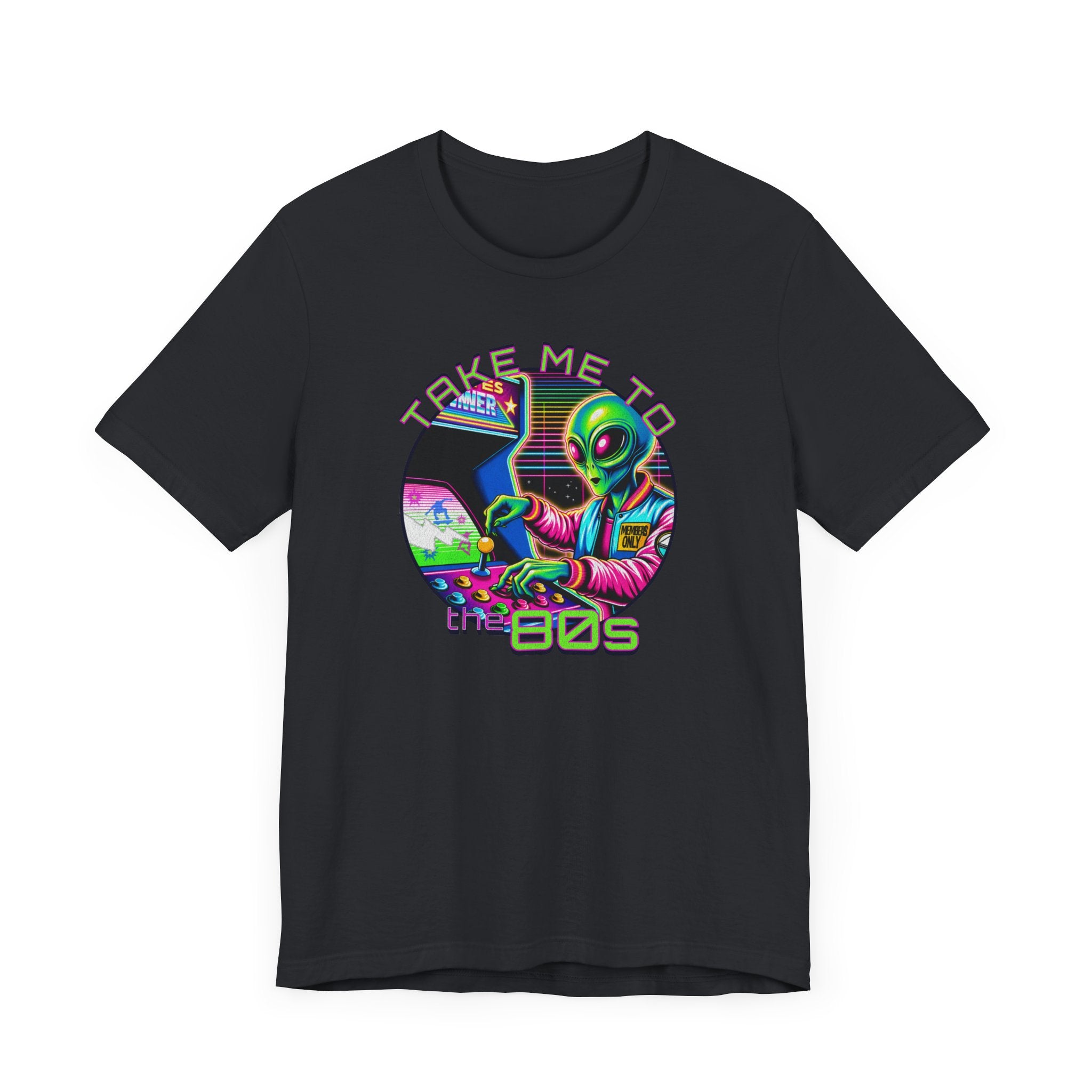 Alien 80s Arcade Game Unisex T-Shirt