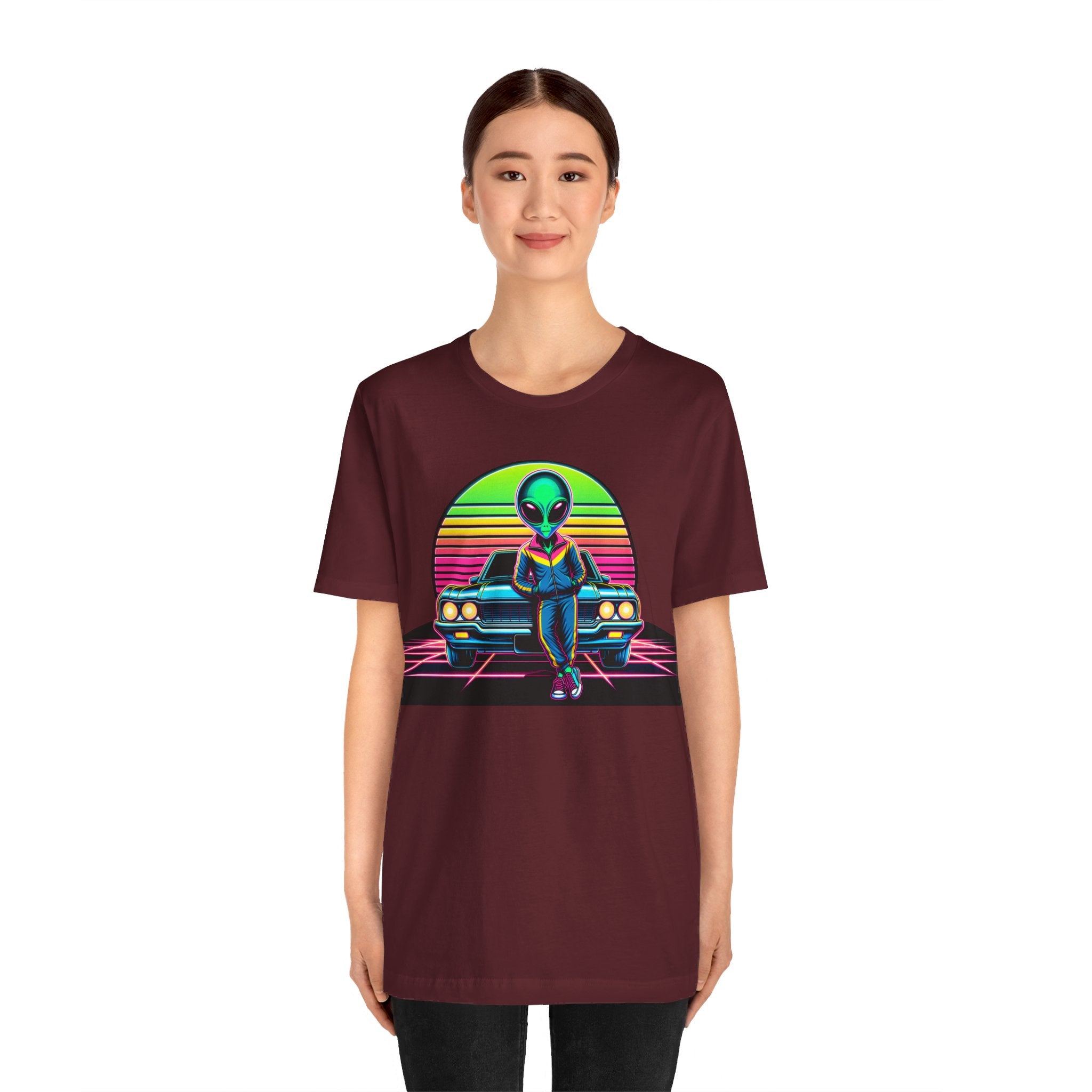 Alien Car Unisex T-Shirt