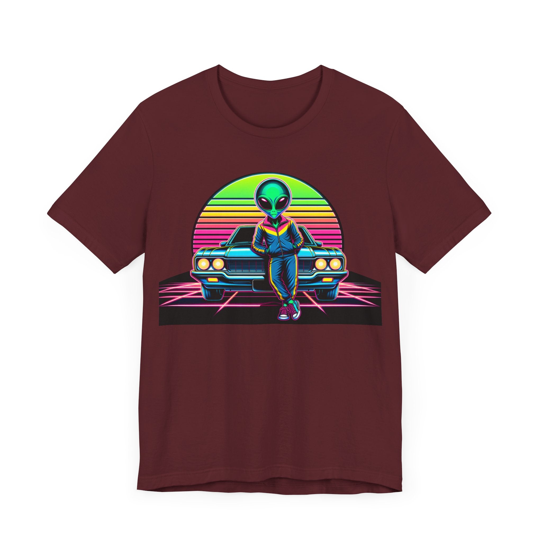 Alien Car Unisex T-Shirt