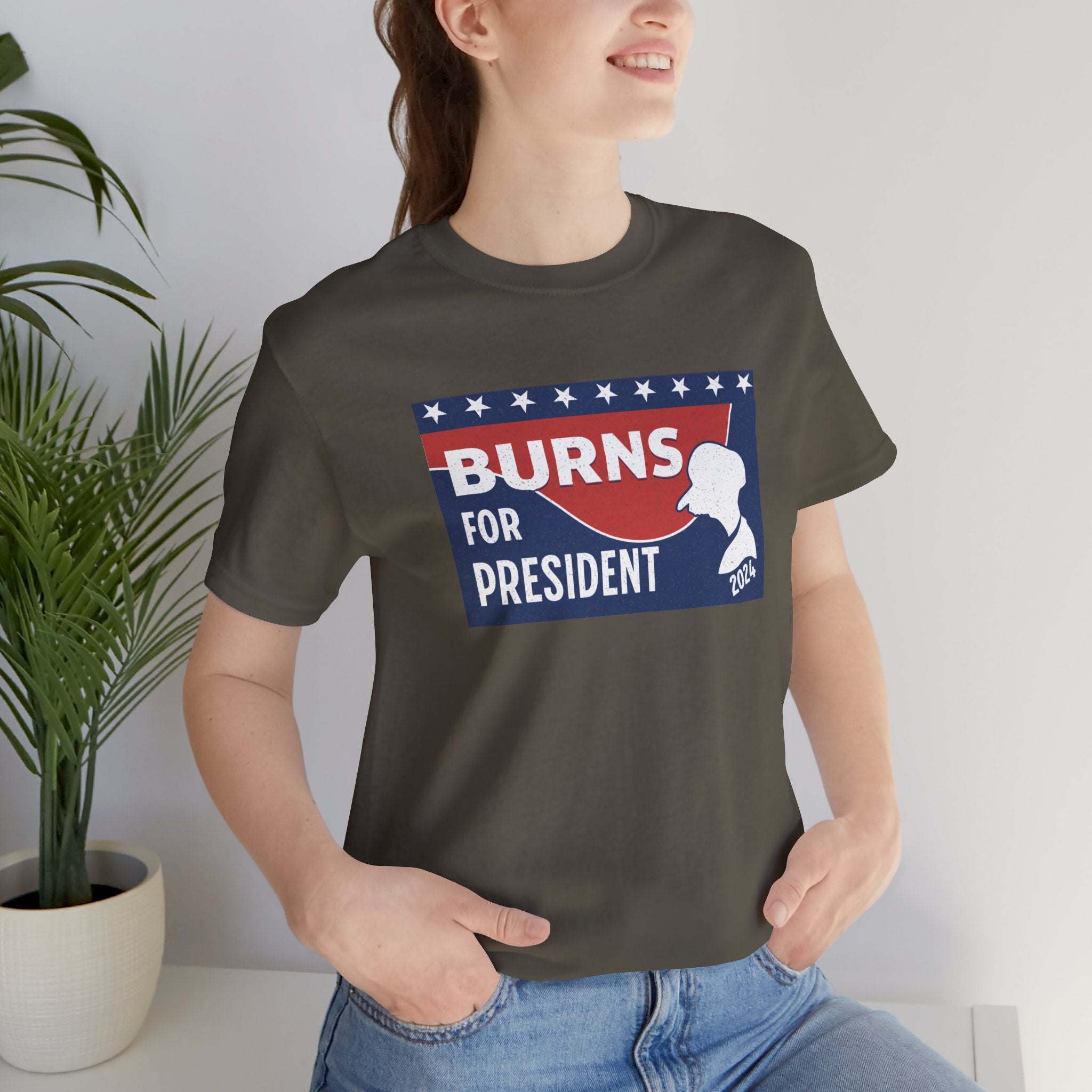 Burns for President Election 2024 Unisex T-Shirt