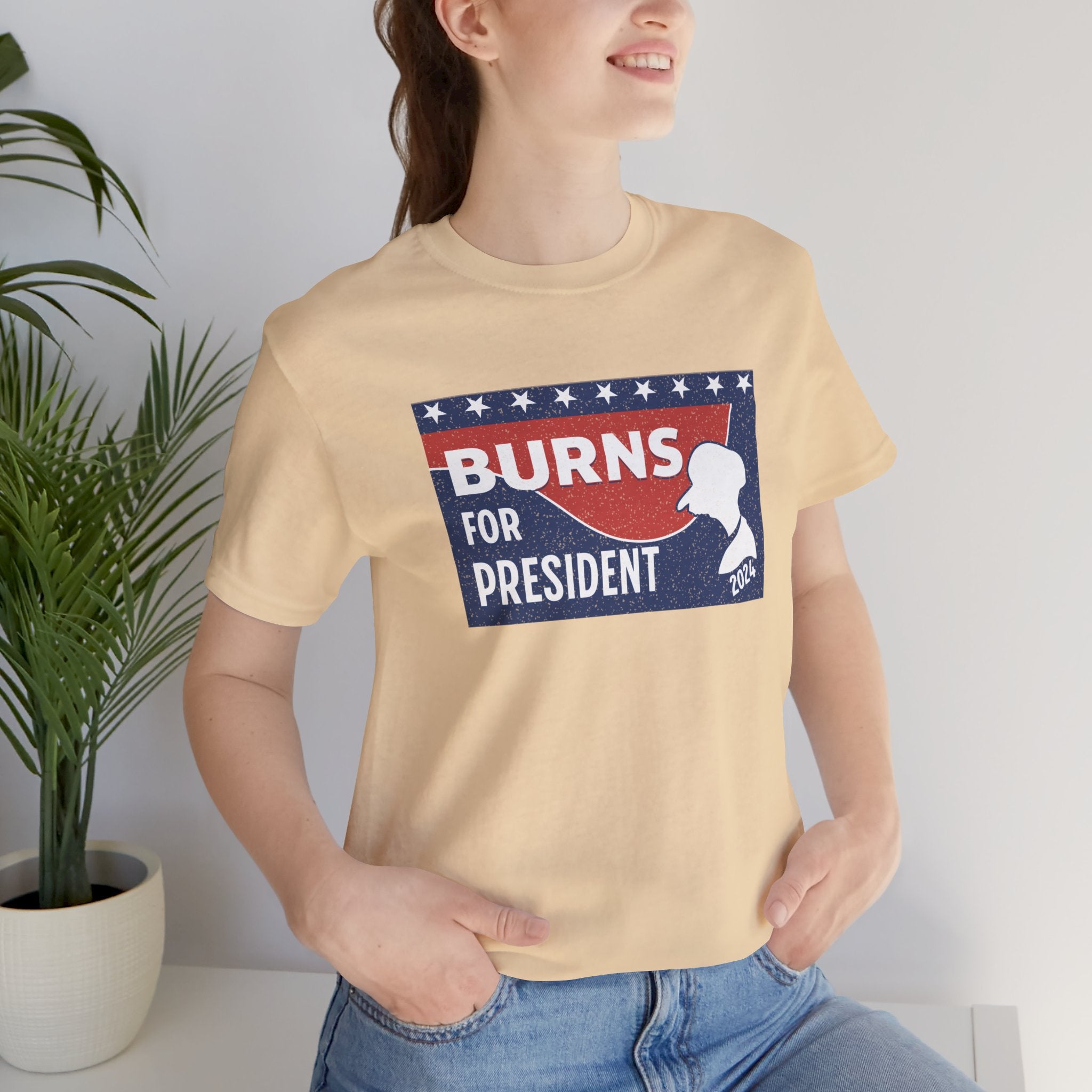 Burns for President Election 2024 Unisex T-Shirt