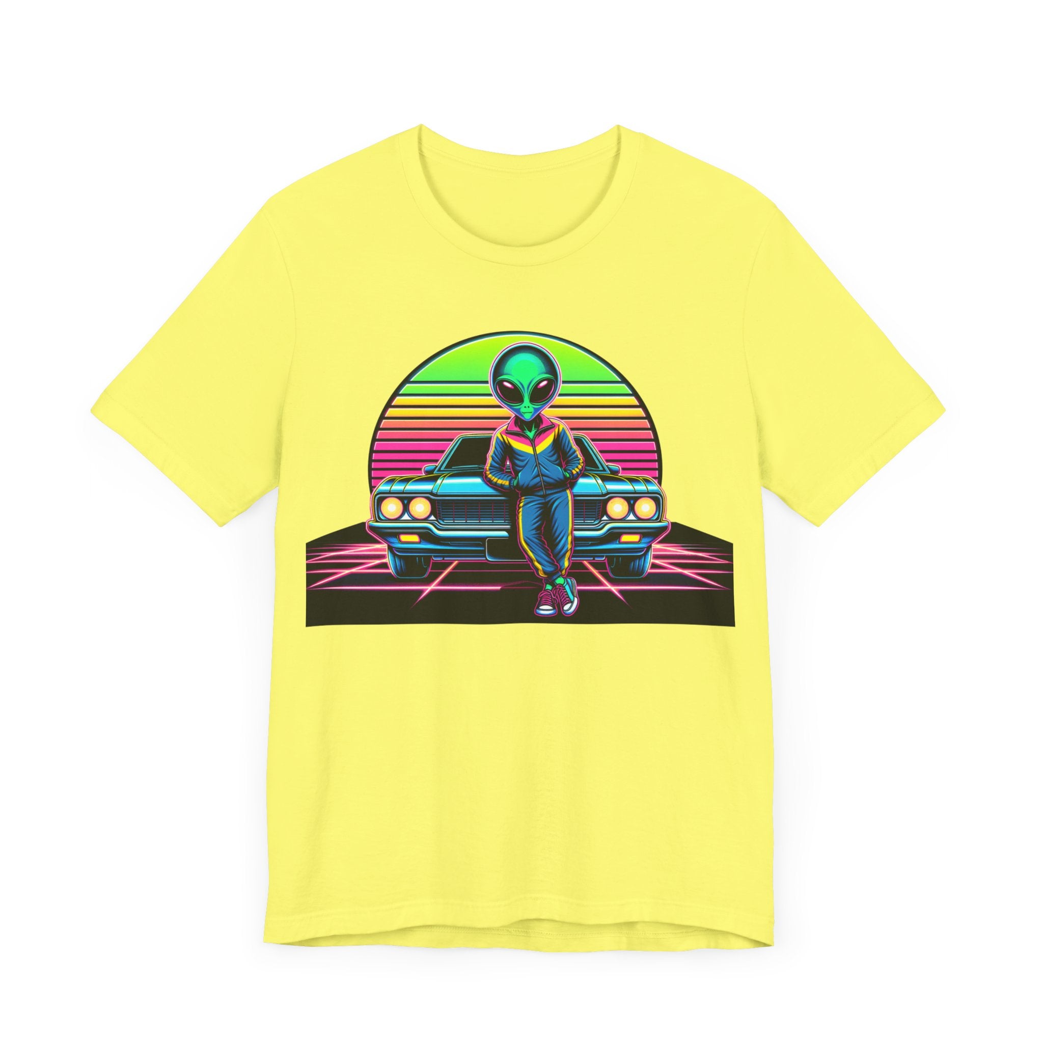 Alien Car Unisex T-Shirt