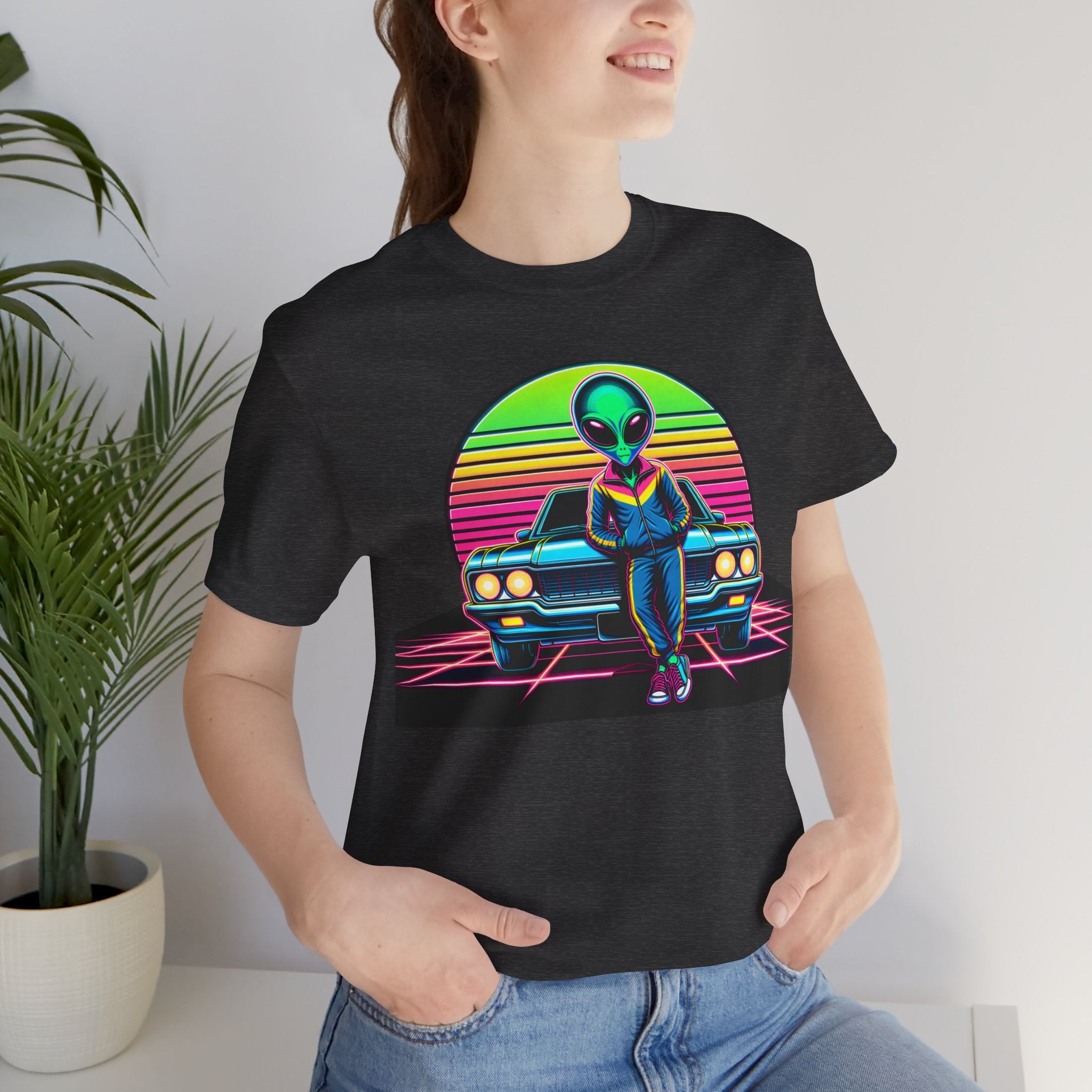 Alien Car Unisex T-Shirt