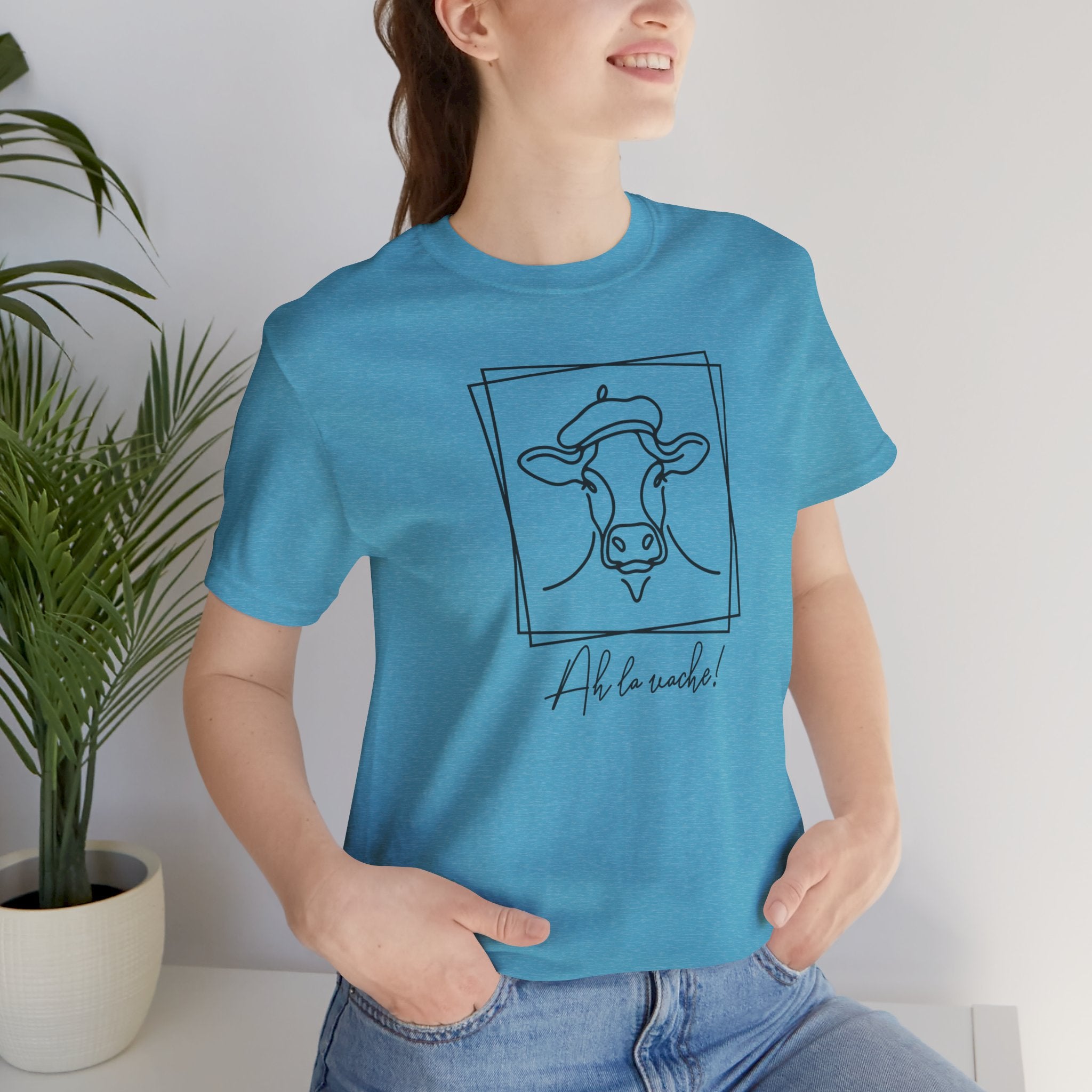 Ah la vache! French Cow T-Shirt