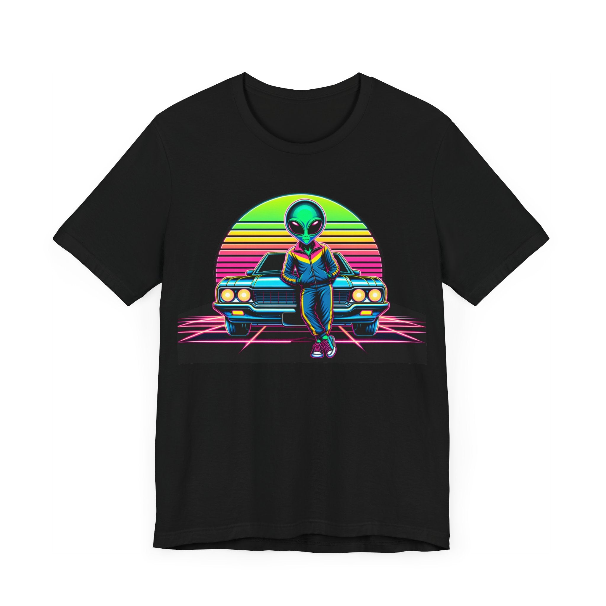 Alien Car Unisex T-Shirt