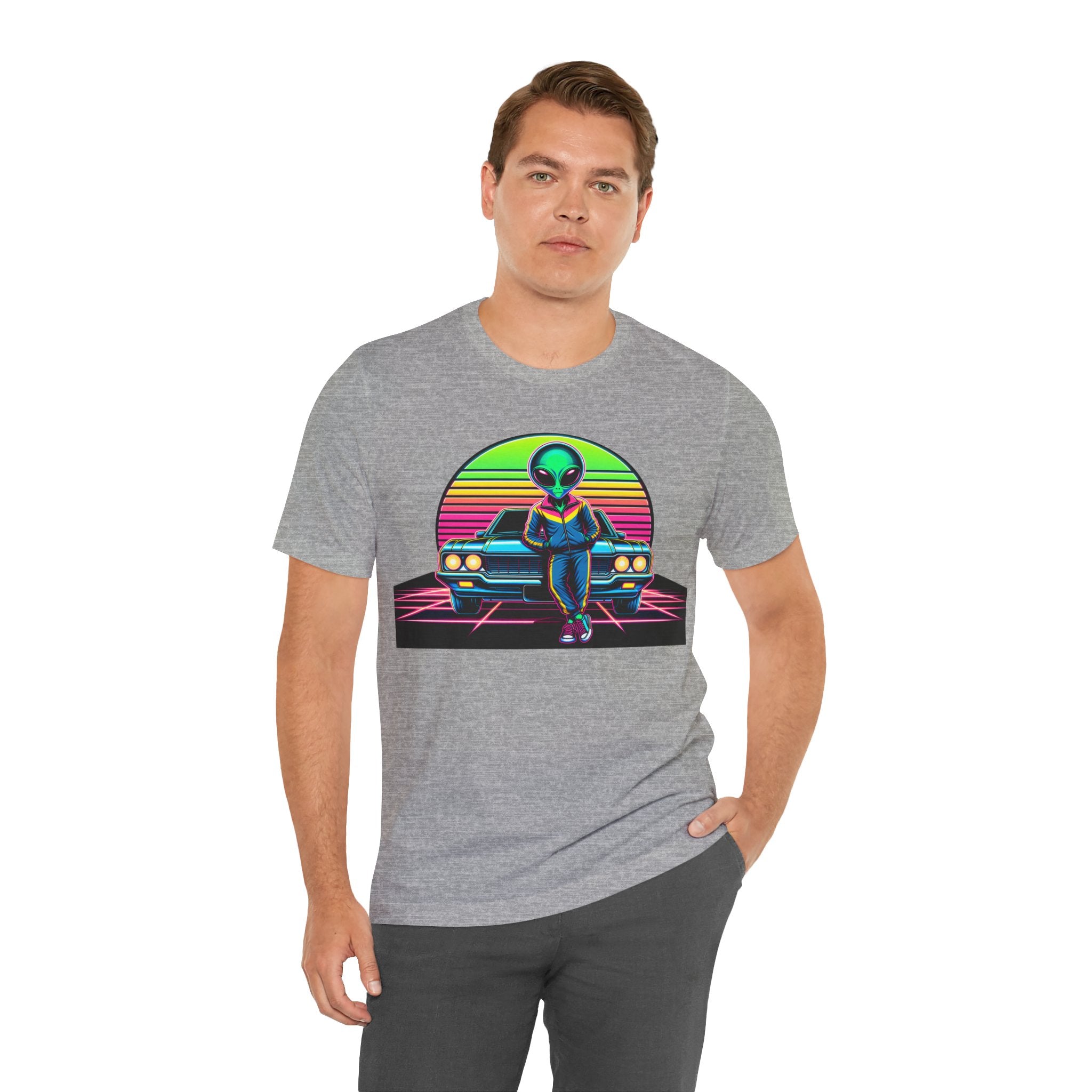 Alien Car Unisex T-Shirt