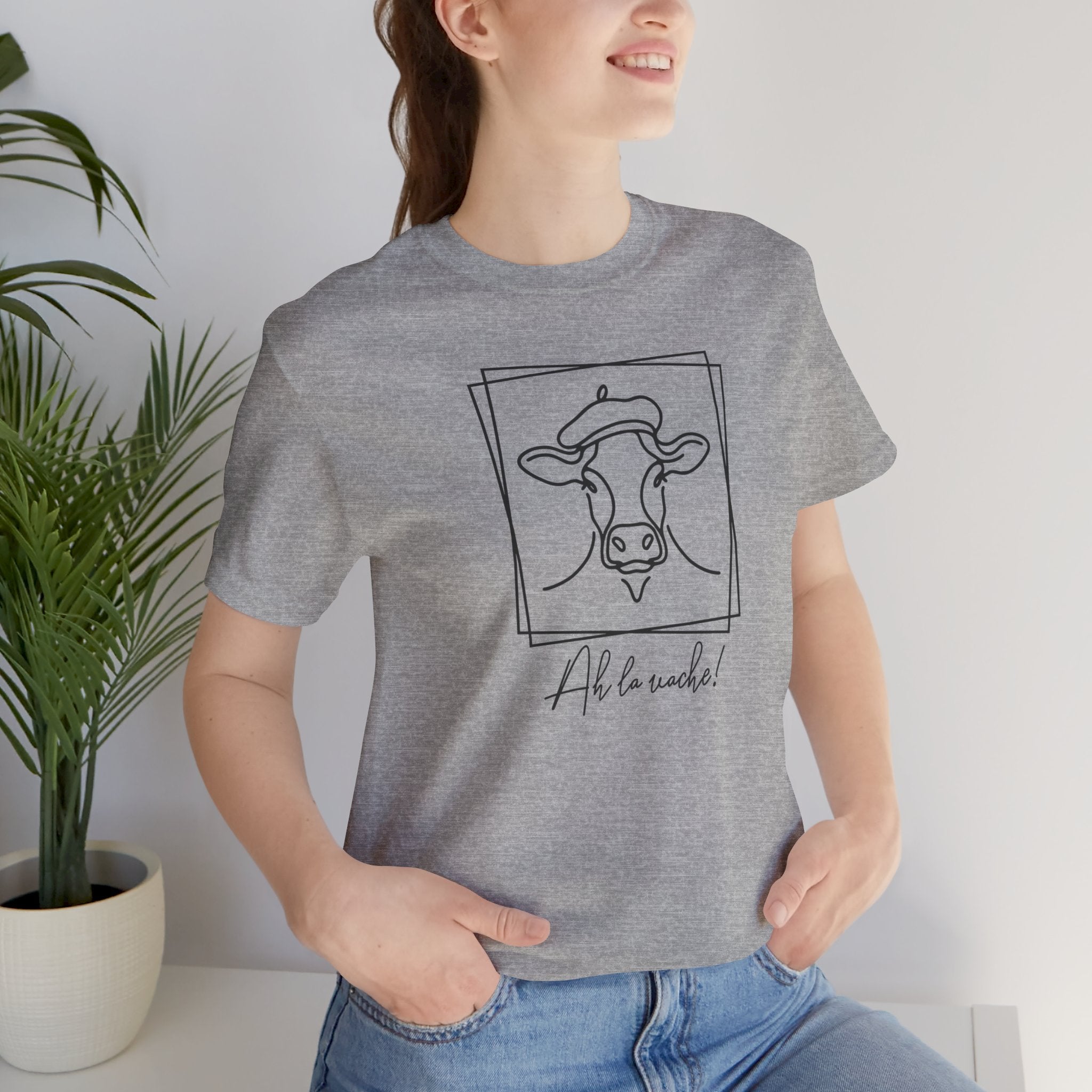 Ah la vache! French Cow T-Shirt