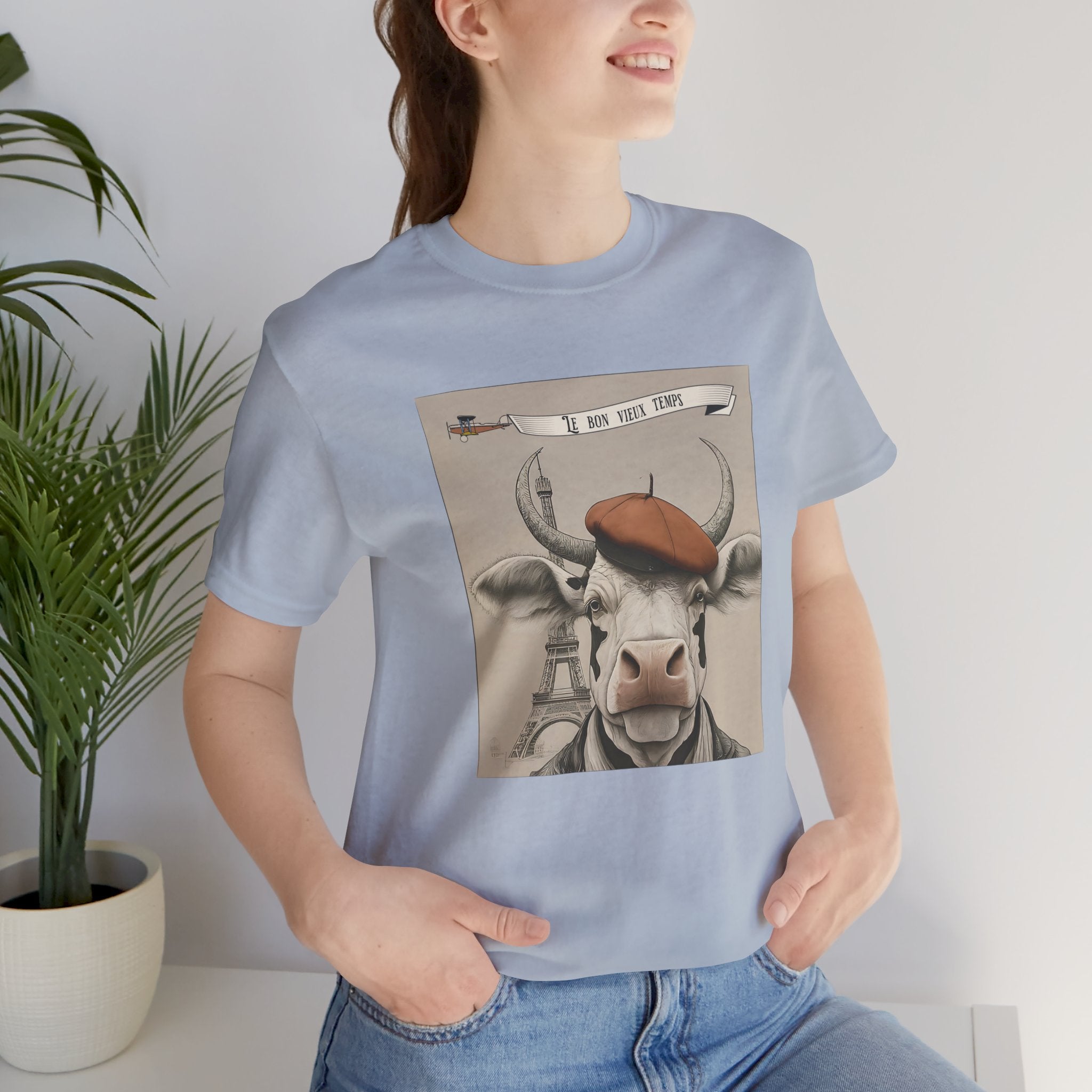 Le Bon Vieux Temps - French Cow T-Shirt