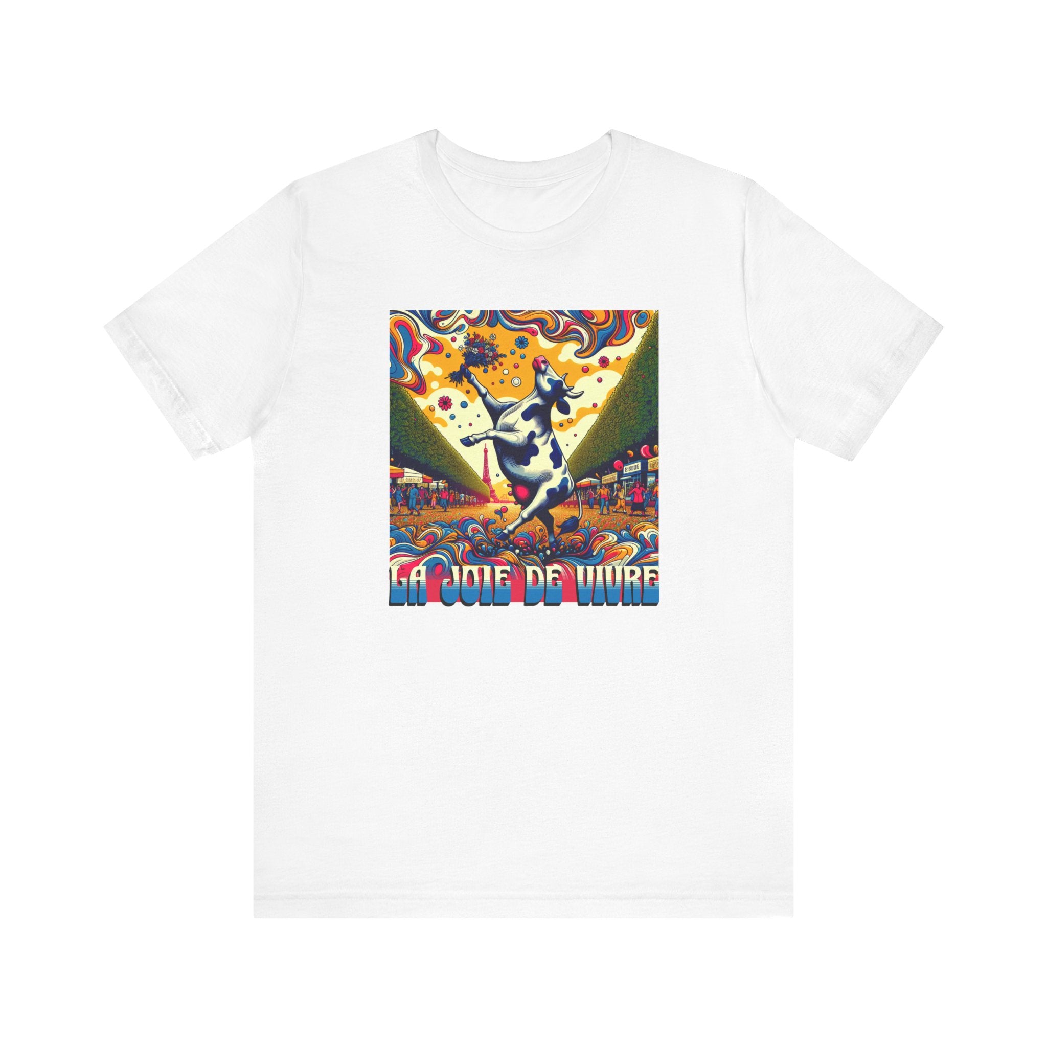 La Joie De Vivre French Cow T-Shirt