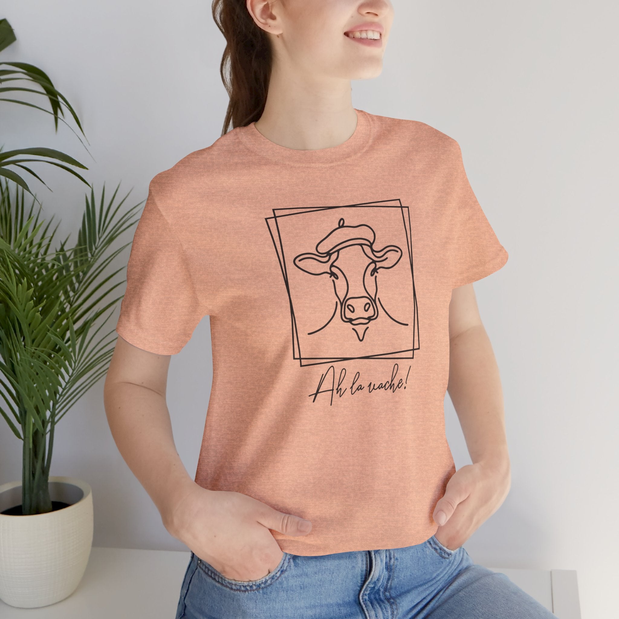 Ah la vache! French Cow T-Shirt