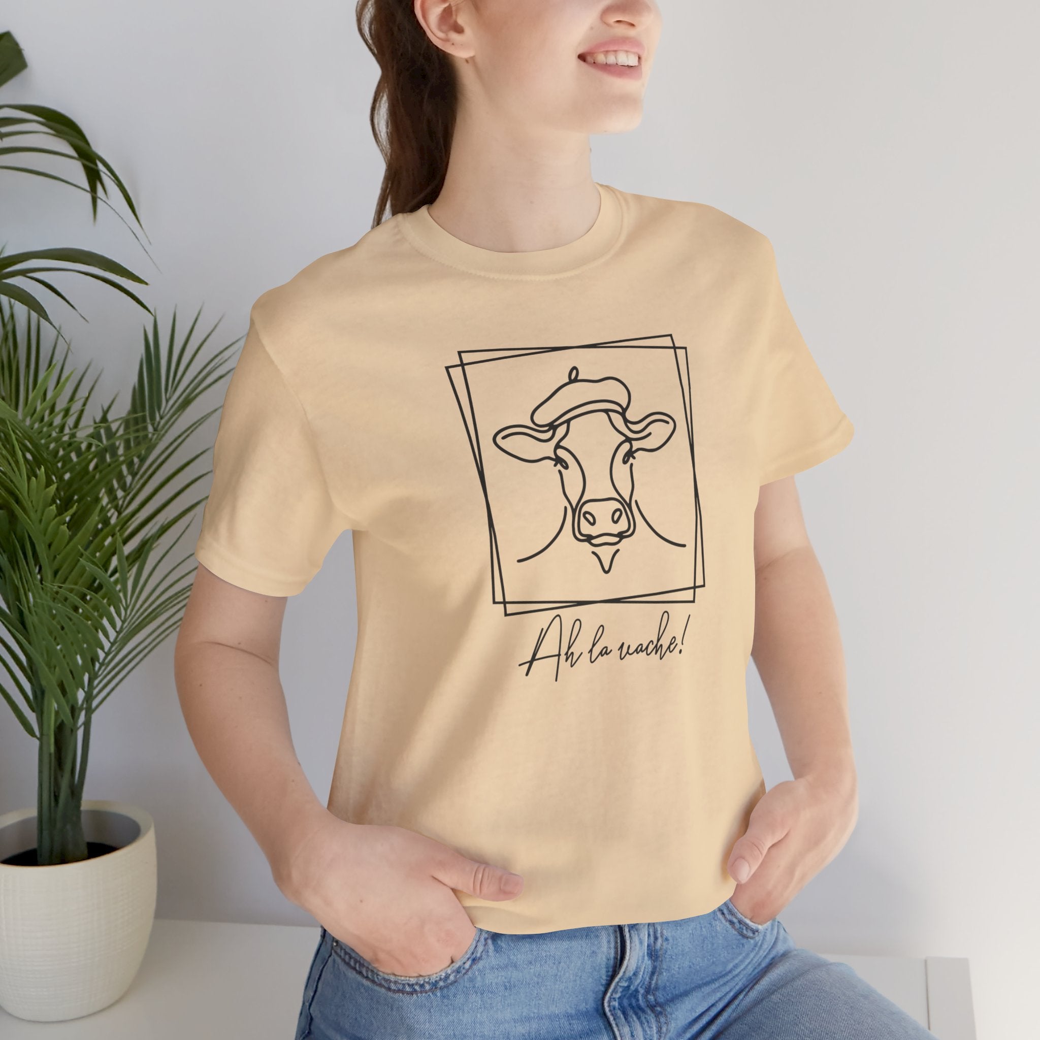 Ah la vache! French Cow T-Shirt