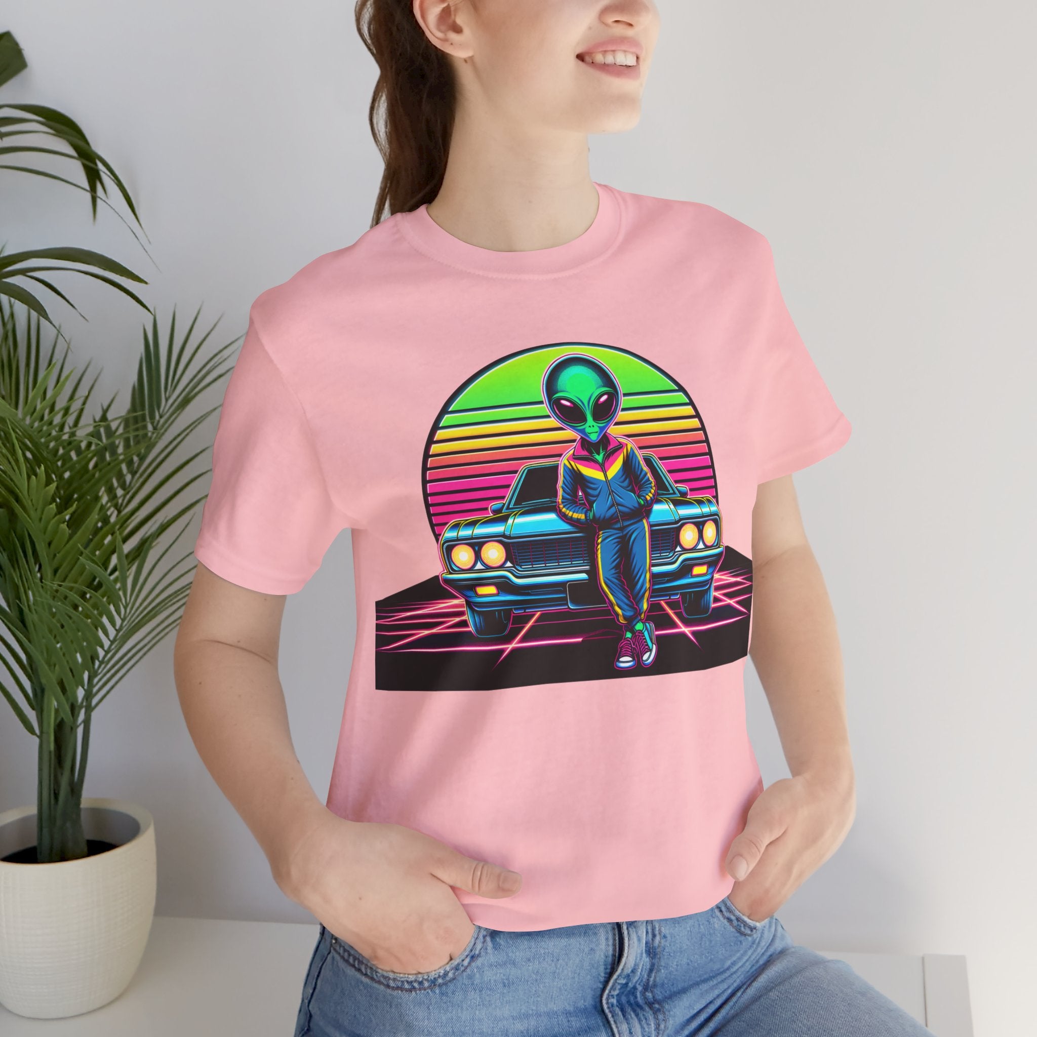 Alien Car Unisex T-Shirt