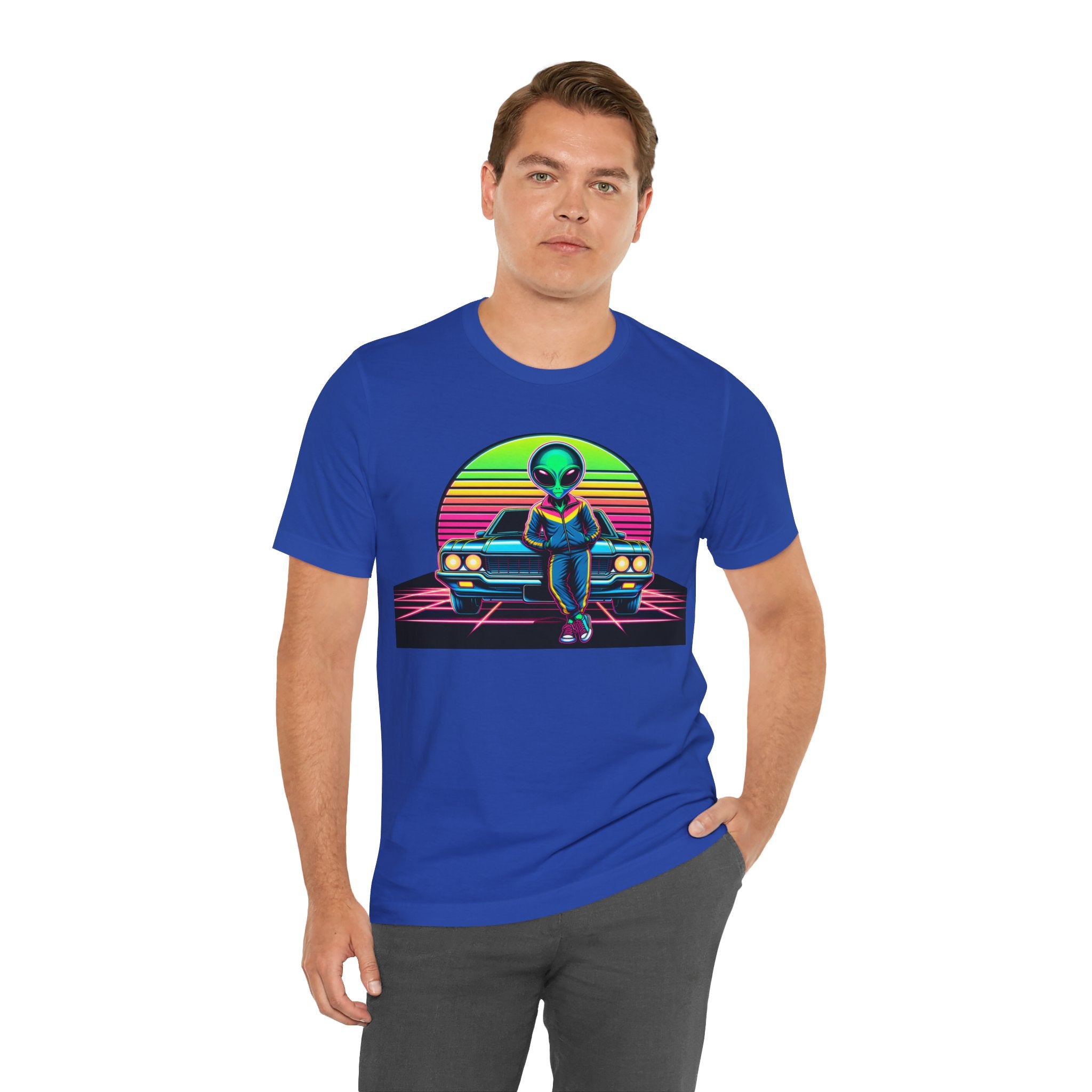 Alien Car Unisex T-Shirt