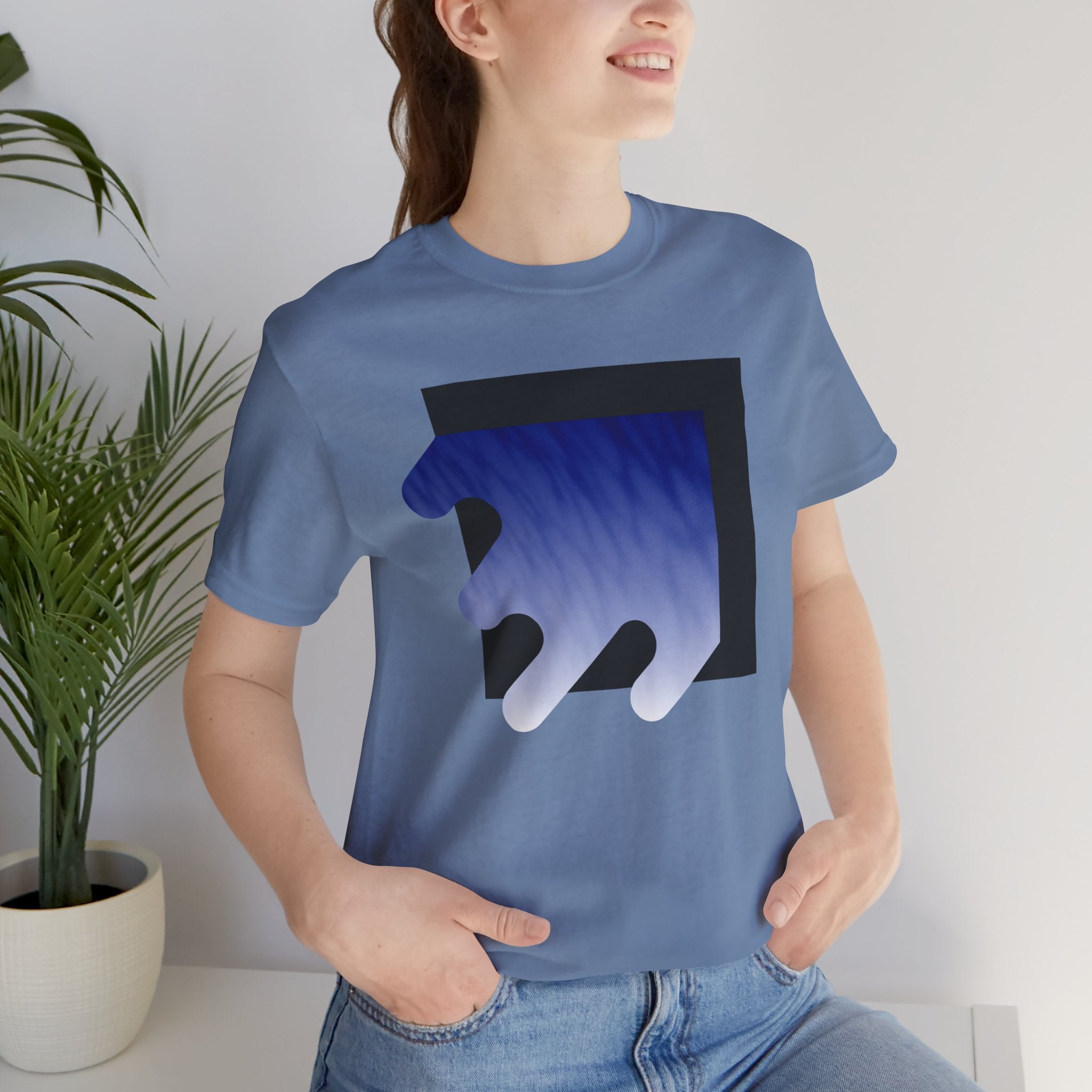 Waterfall Blue Waves Unisex T-Shirt