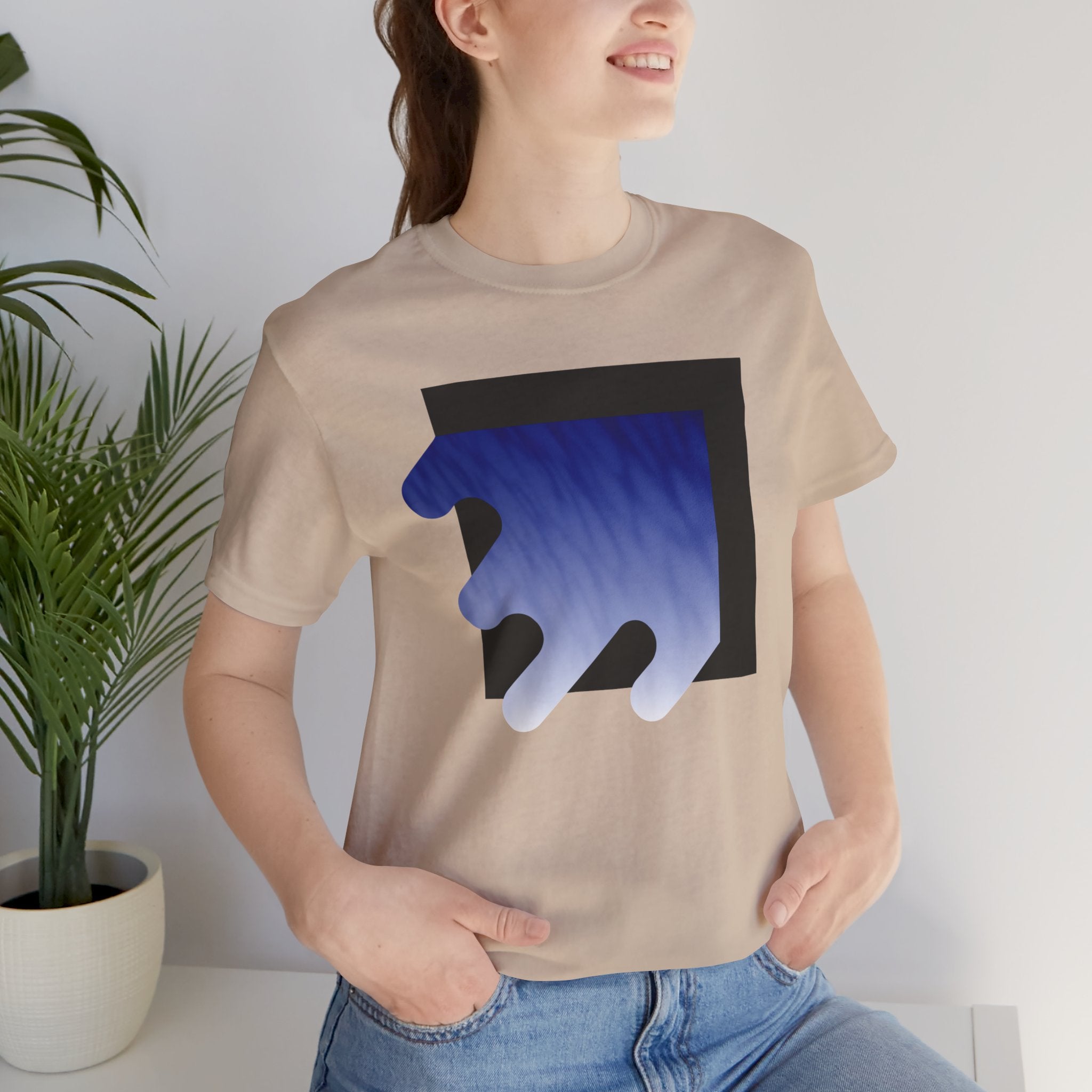 Waterfall Blue Waves Unisex T-Shirt