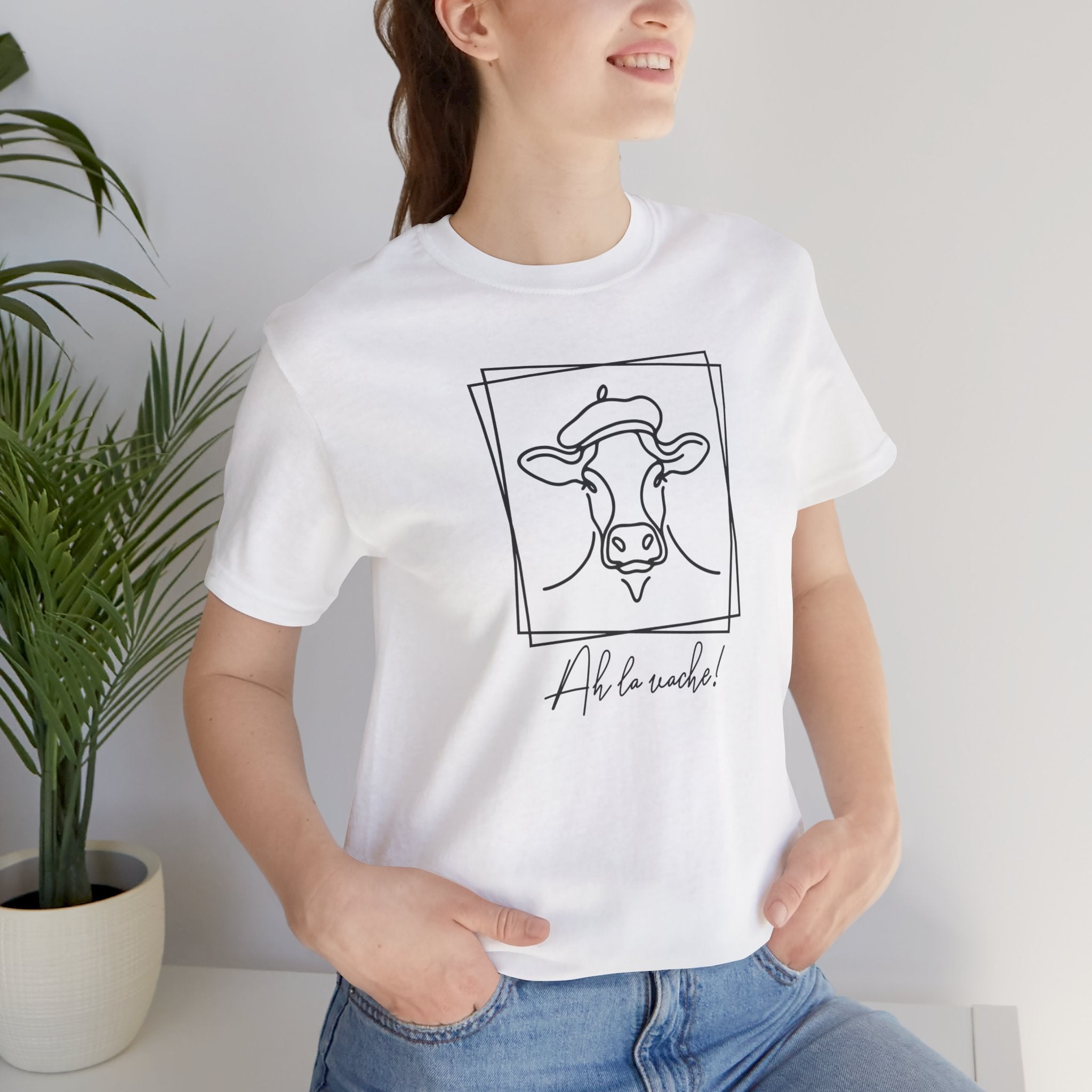 Ah la vache! French Cow T-Shirt