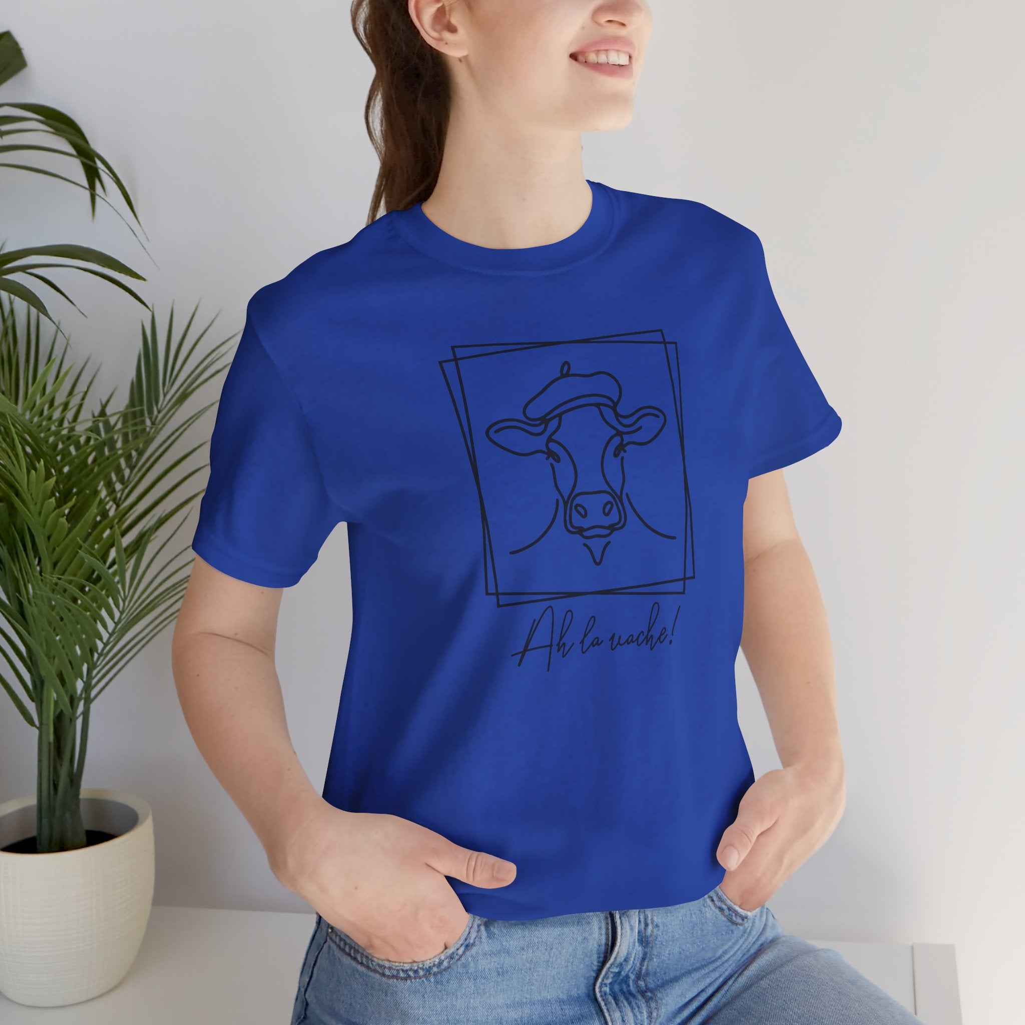 Ah la vache! French Cow T-Shirt