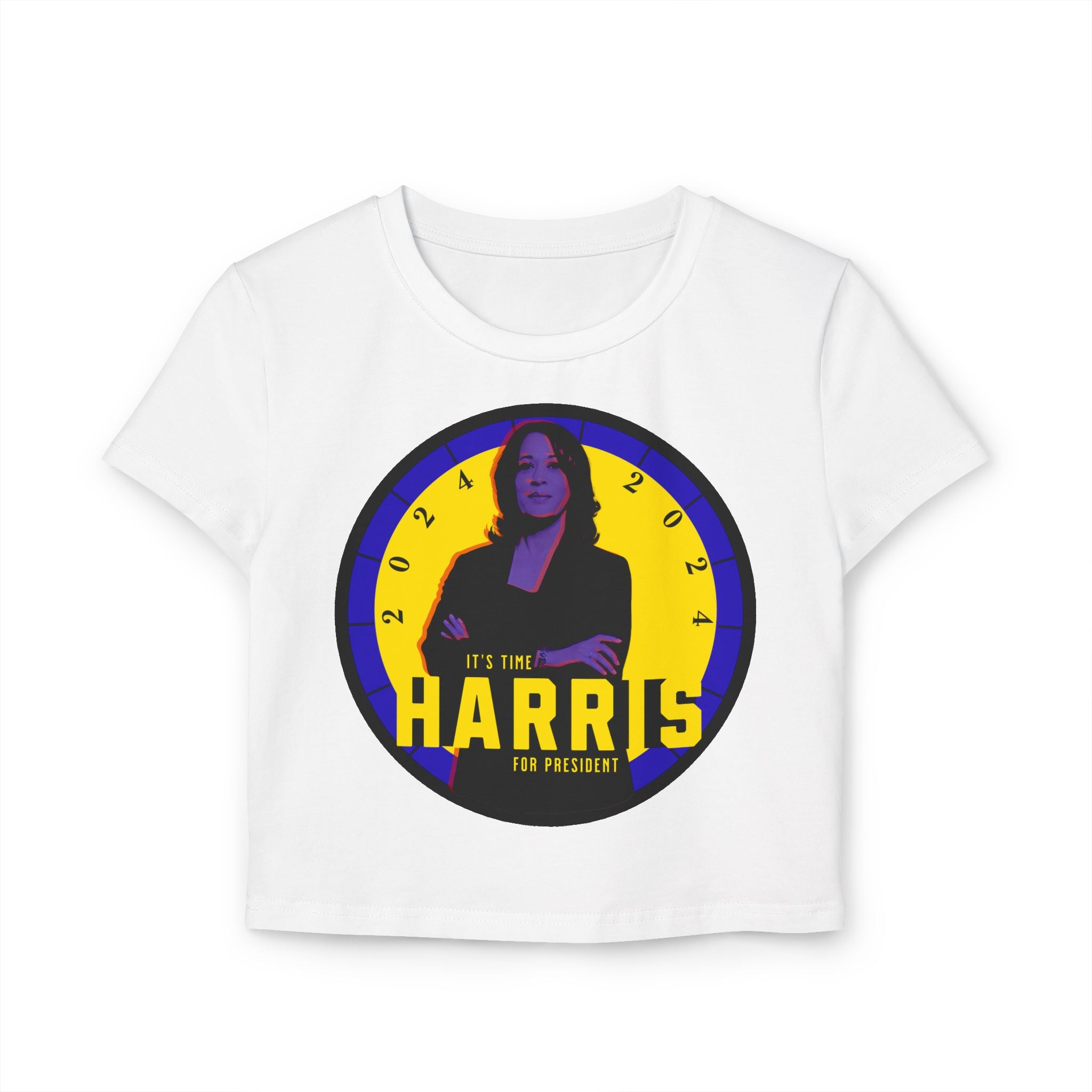 Kamala Harris for President Women's Baby Tee, Watchmen Show, Political T-Shirt