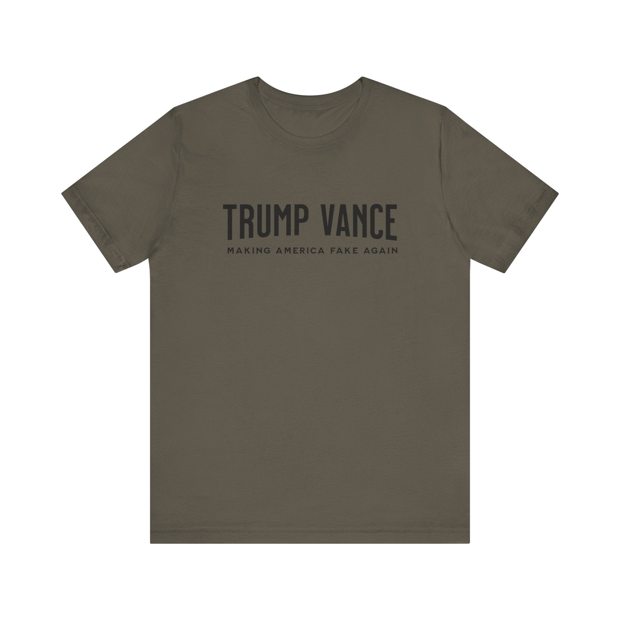 Trump Vance 2024 Make America Fake Again Election T-Shirt