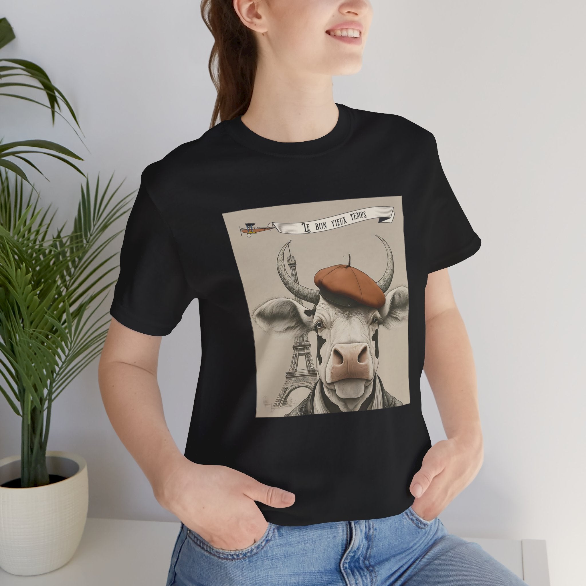 Le Bon Vieux Temps - French Cow T-Shirt