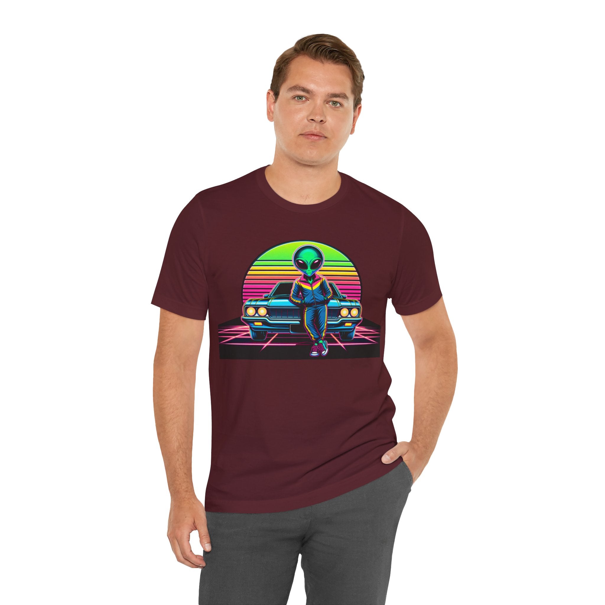 Alien Car Unisex T-Shirt