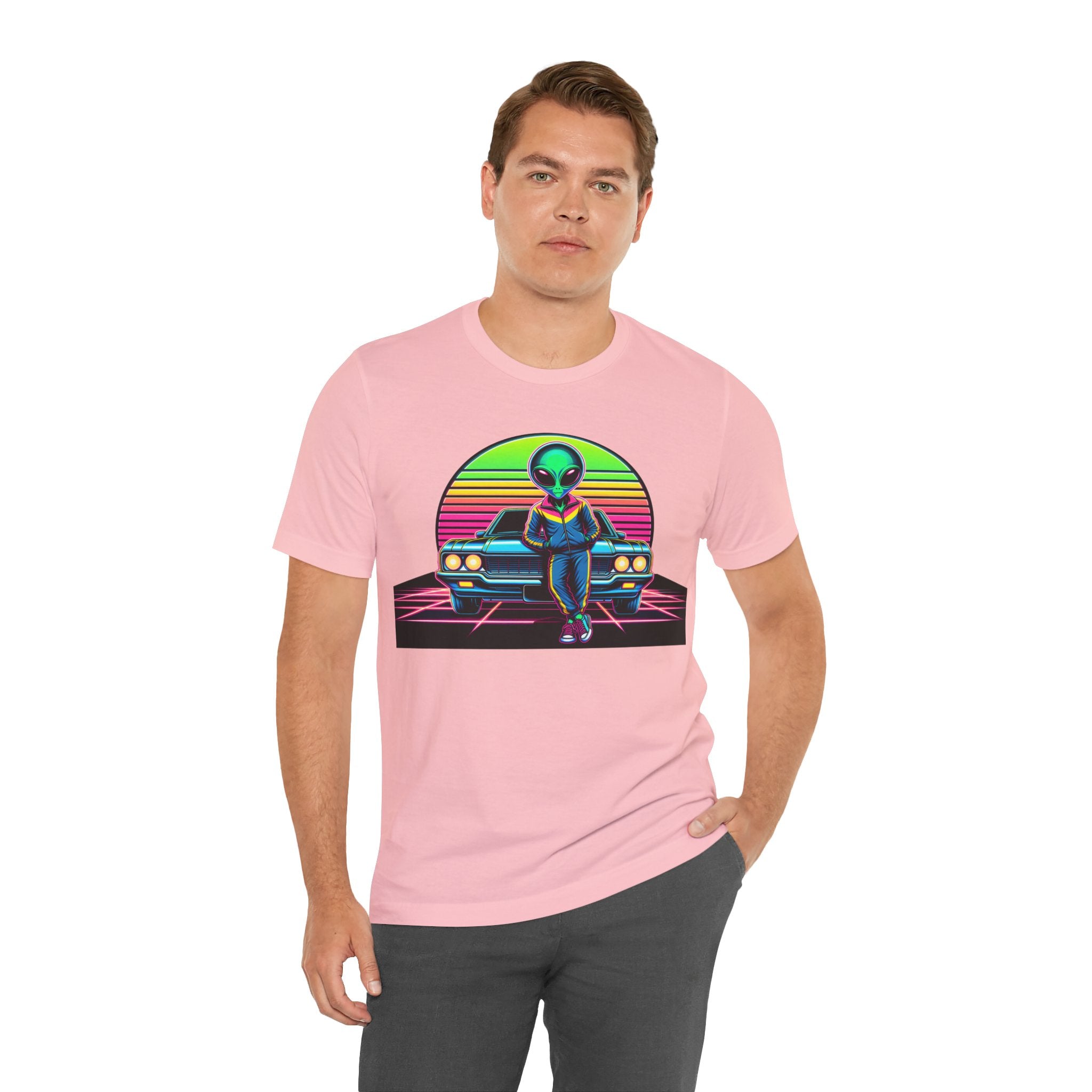 Alien Car Unisex T-Shirt