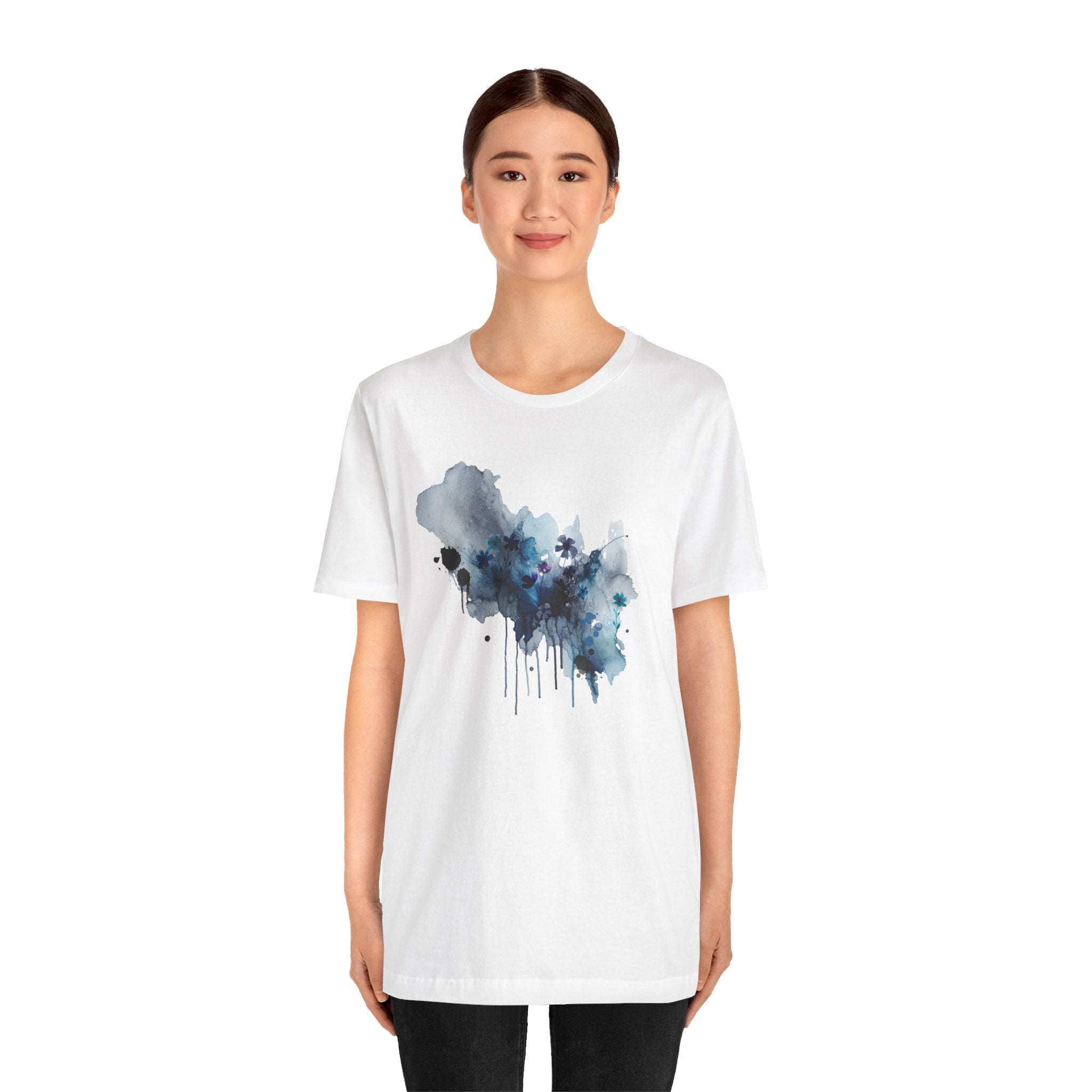 Abstract Watercolor Drops Unisex T-Shirt