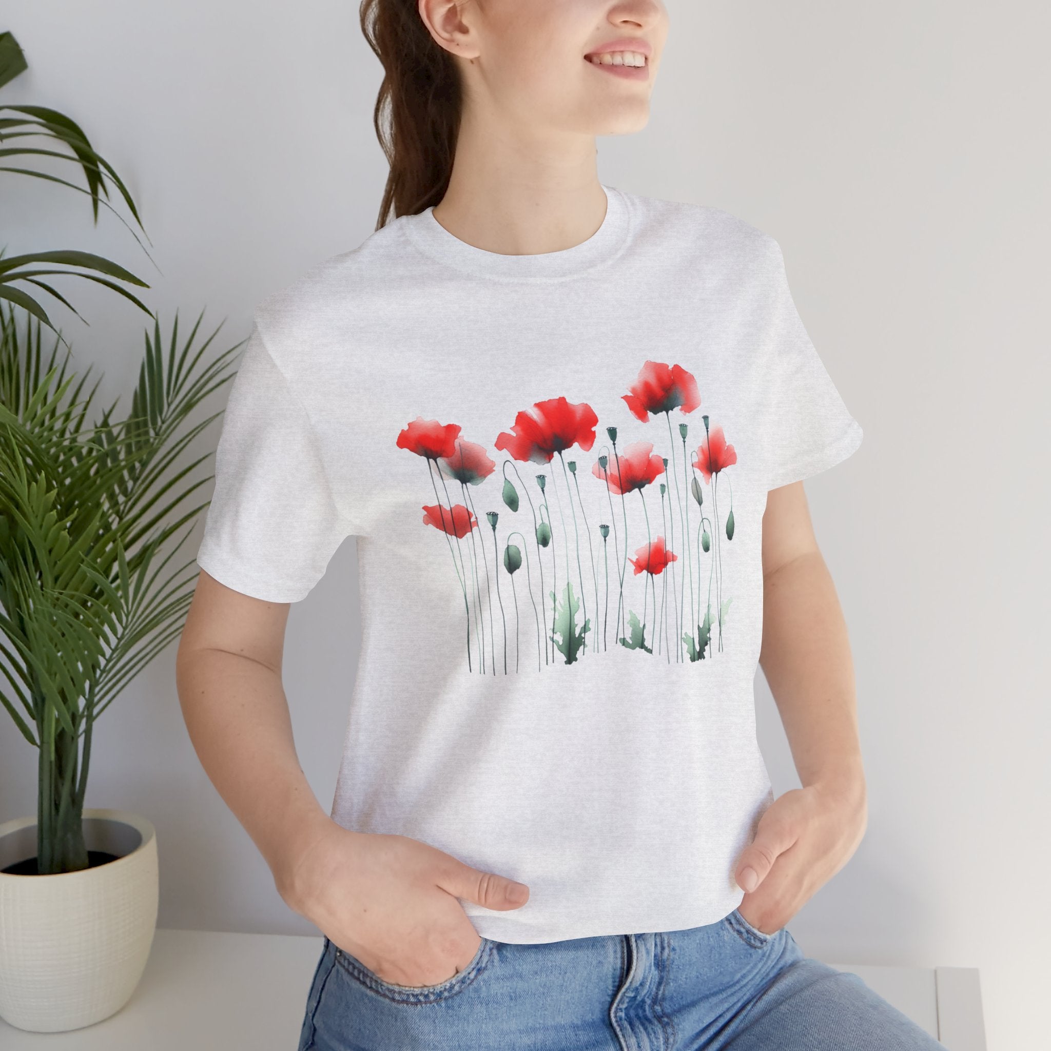 Red Poppies Unisex T-Shirt