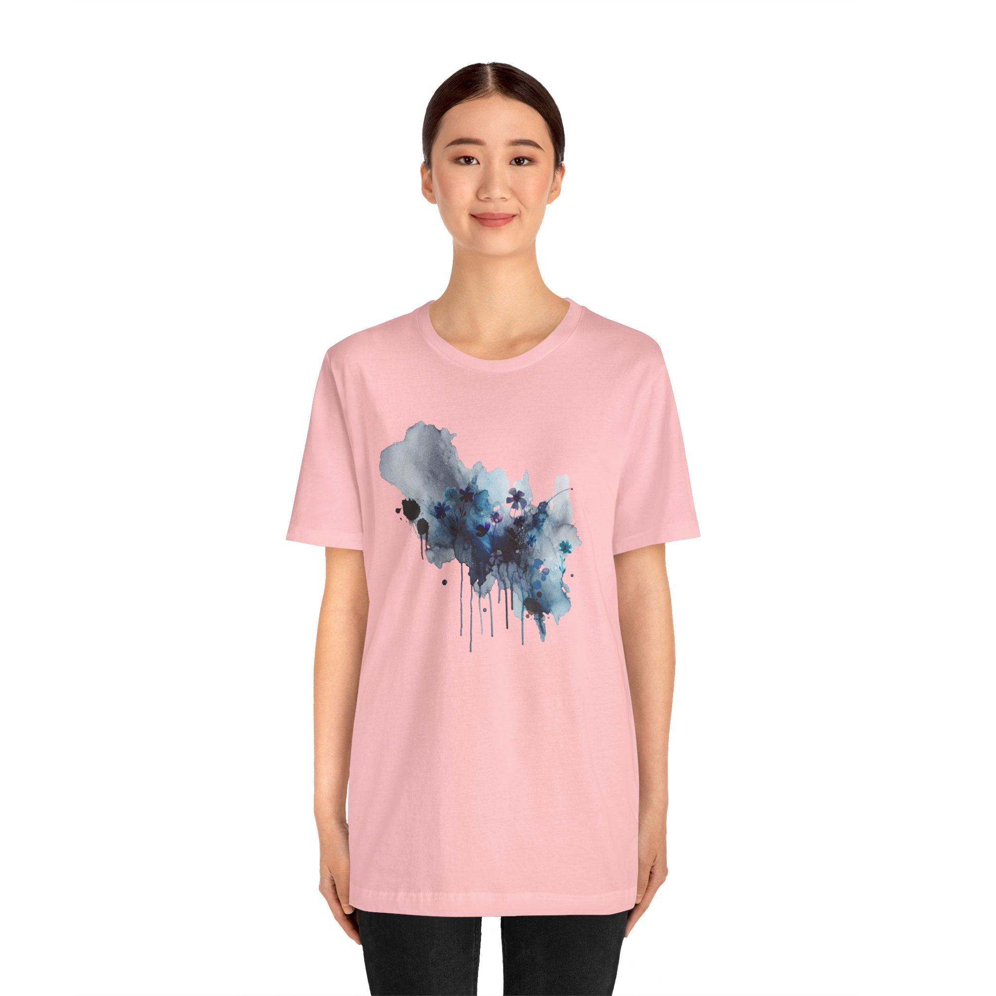 Abstract Watercolor Drops Unisex T-Shirt